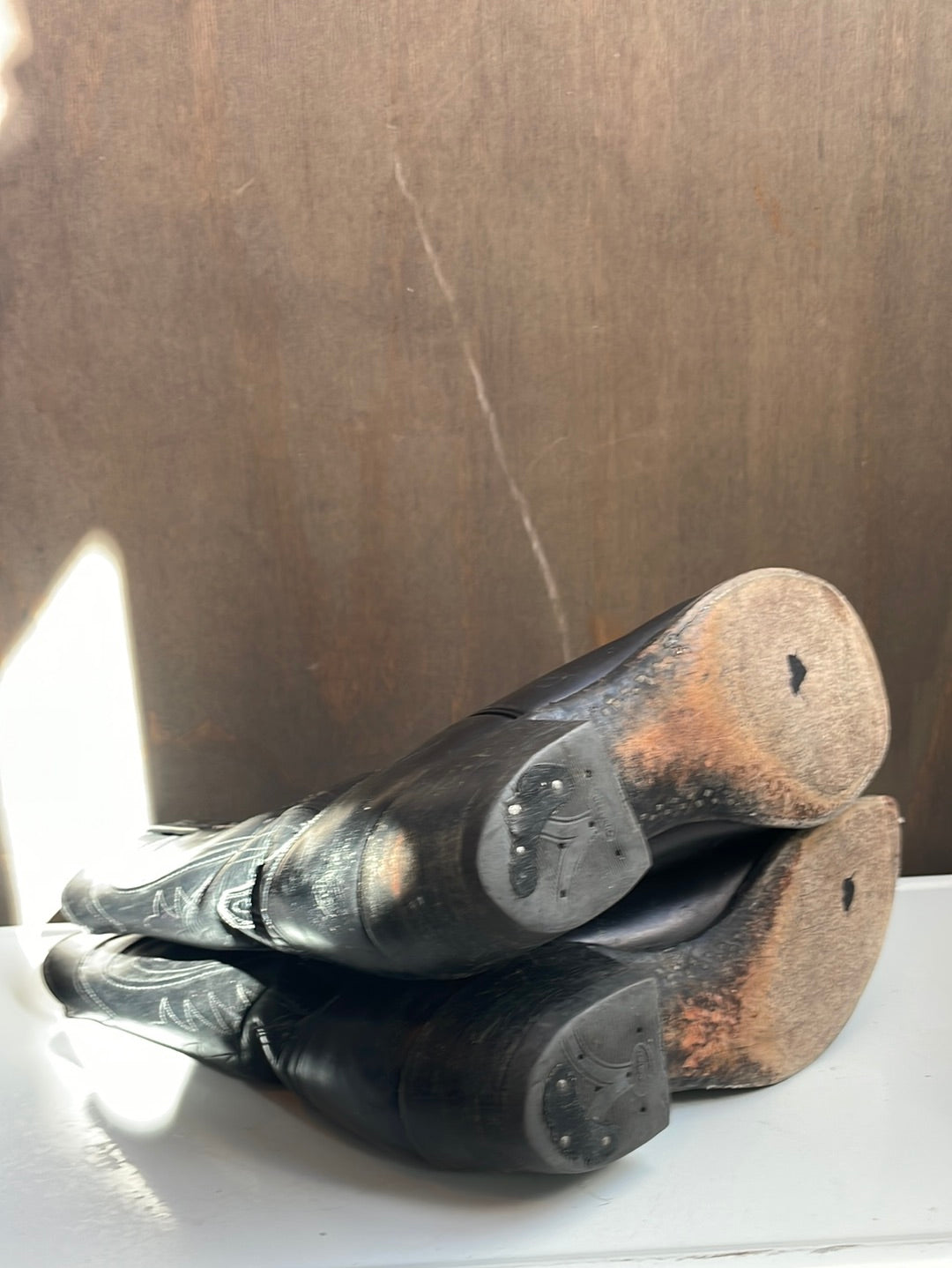 Lucchese Black Western Boots