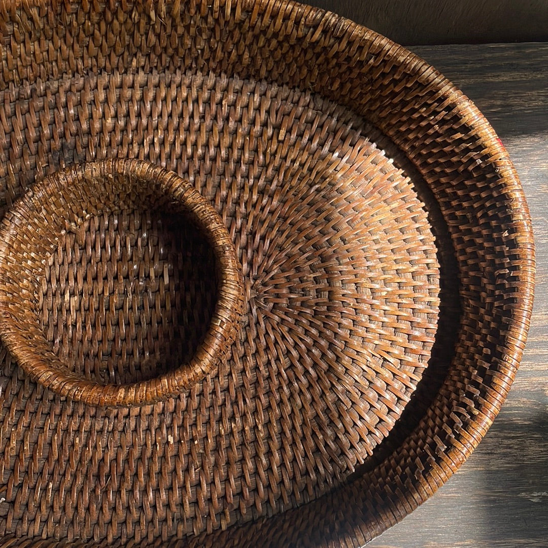 Woven Chip & Dip Tray