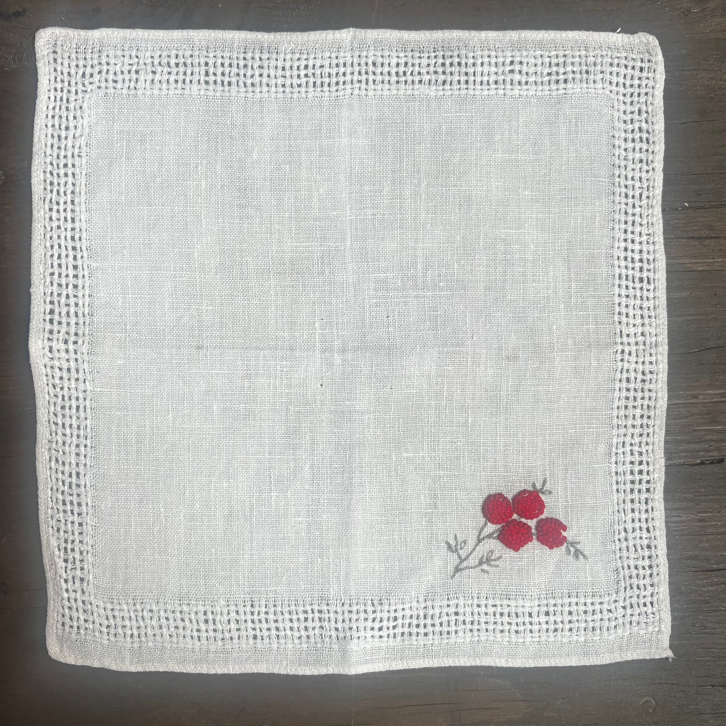 White Linen 2 Napkin Set