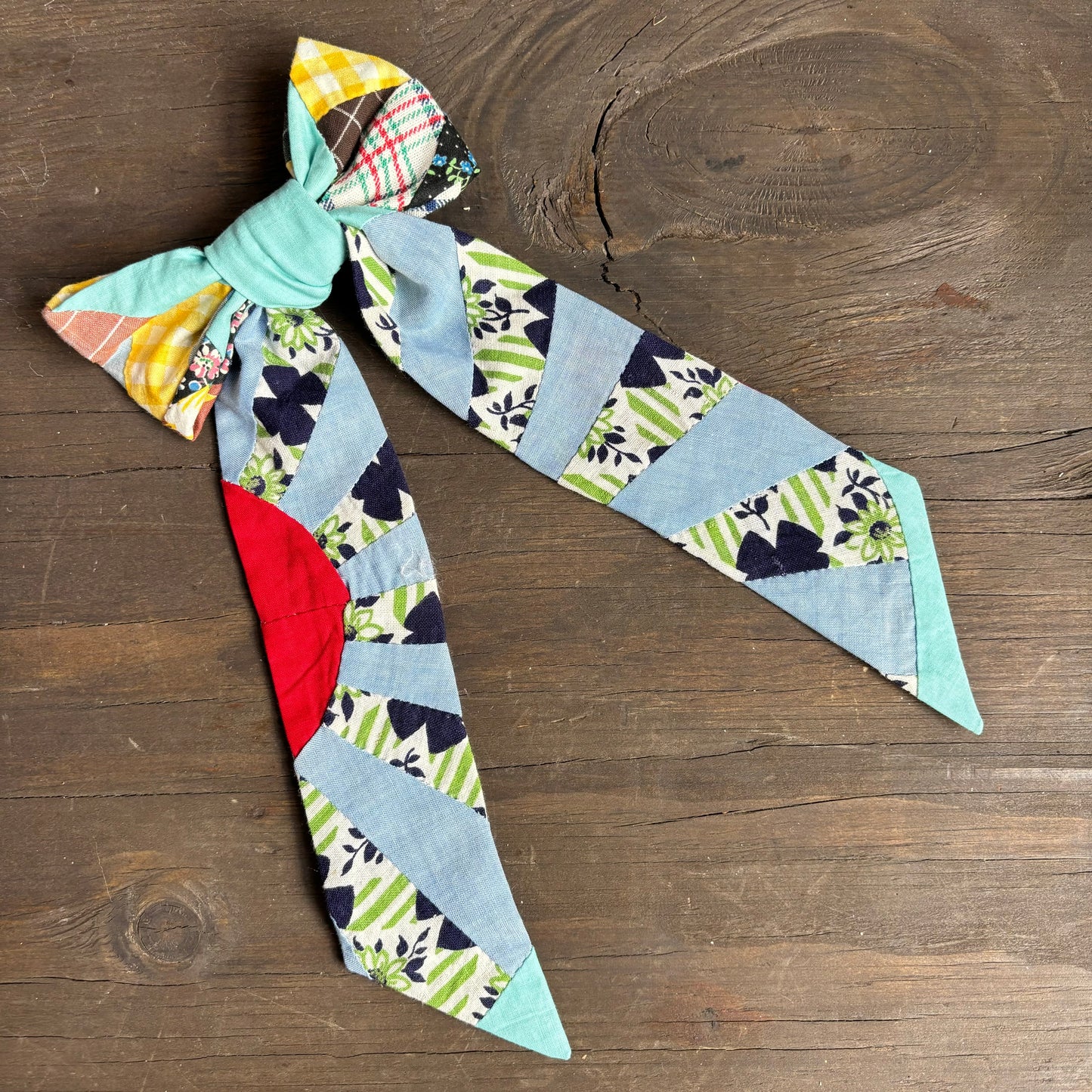 Vintage Quilt Bow