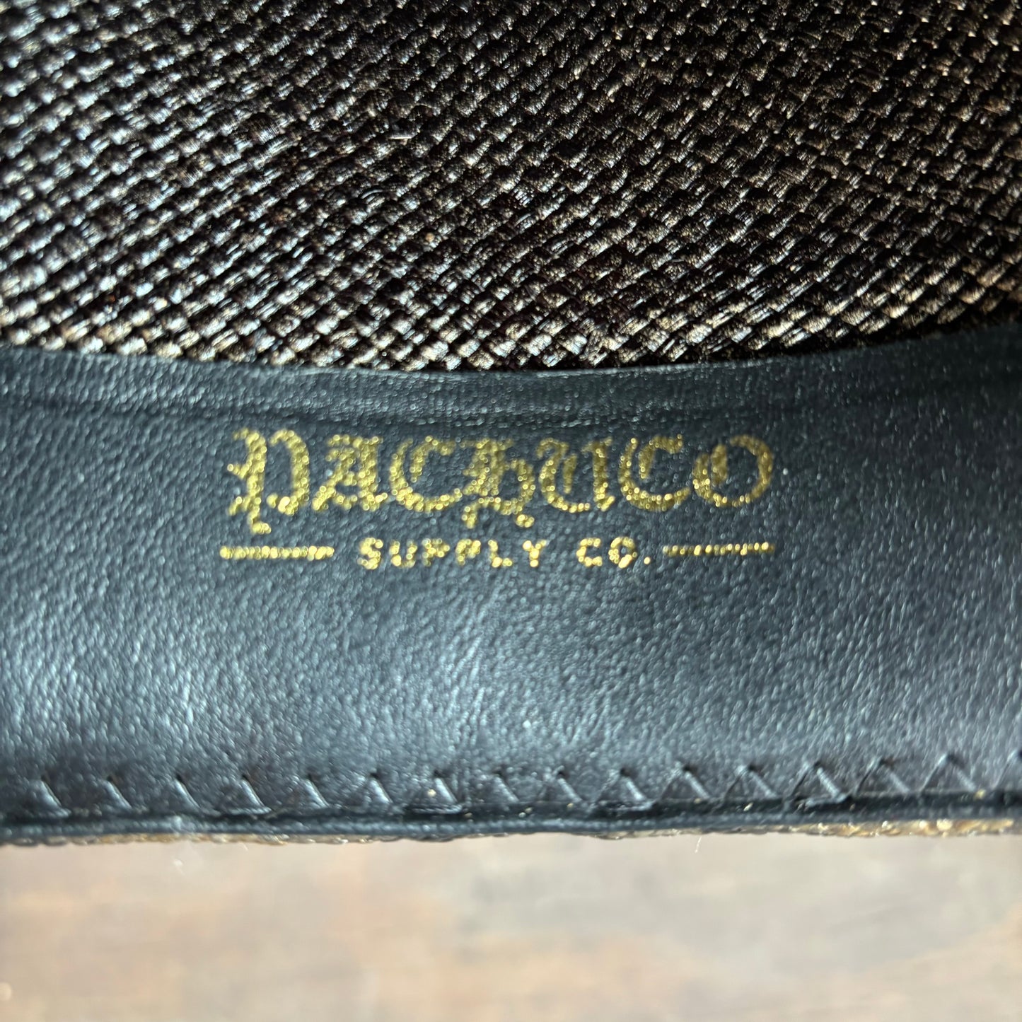 Custom Black Panama Hat (RTD)