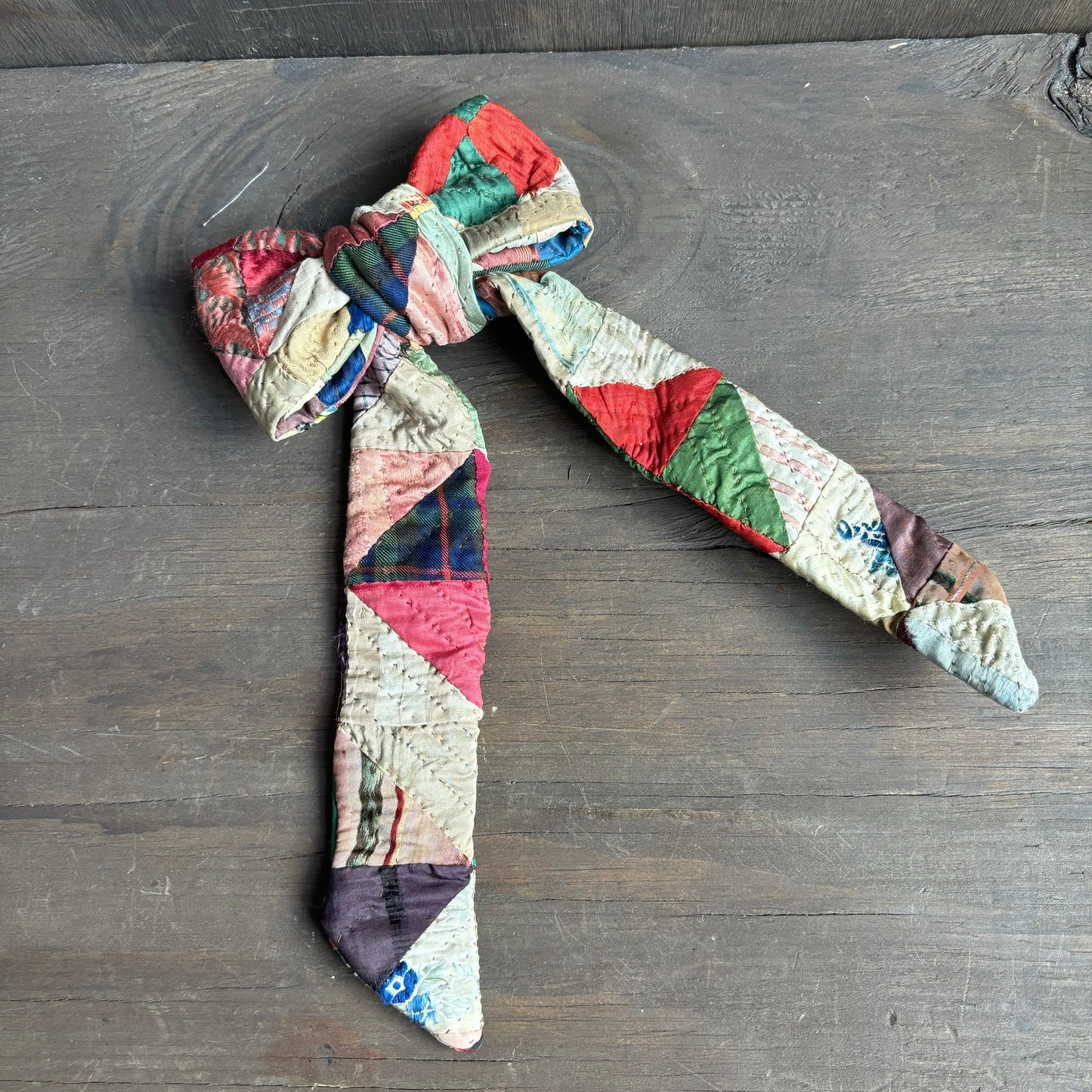 Vintage Quilt Bow