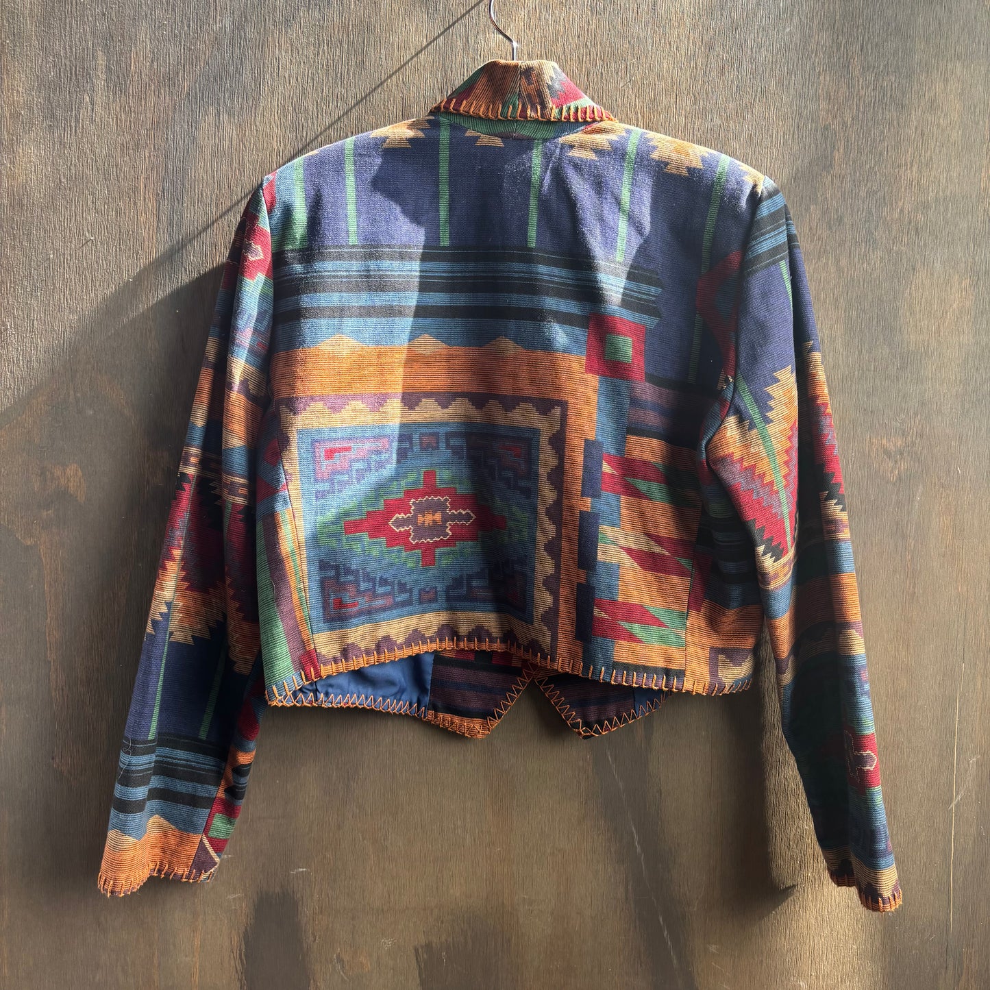 Rhonda Stark Woven Cropped Jacket