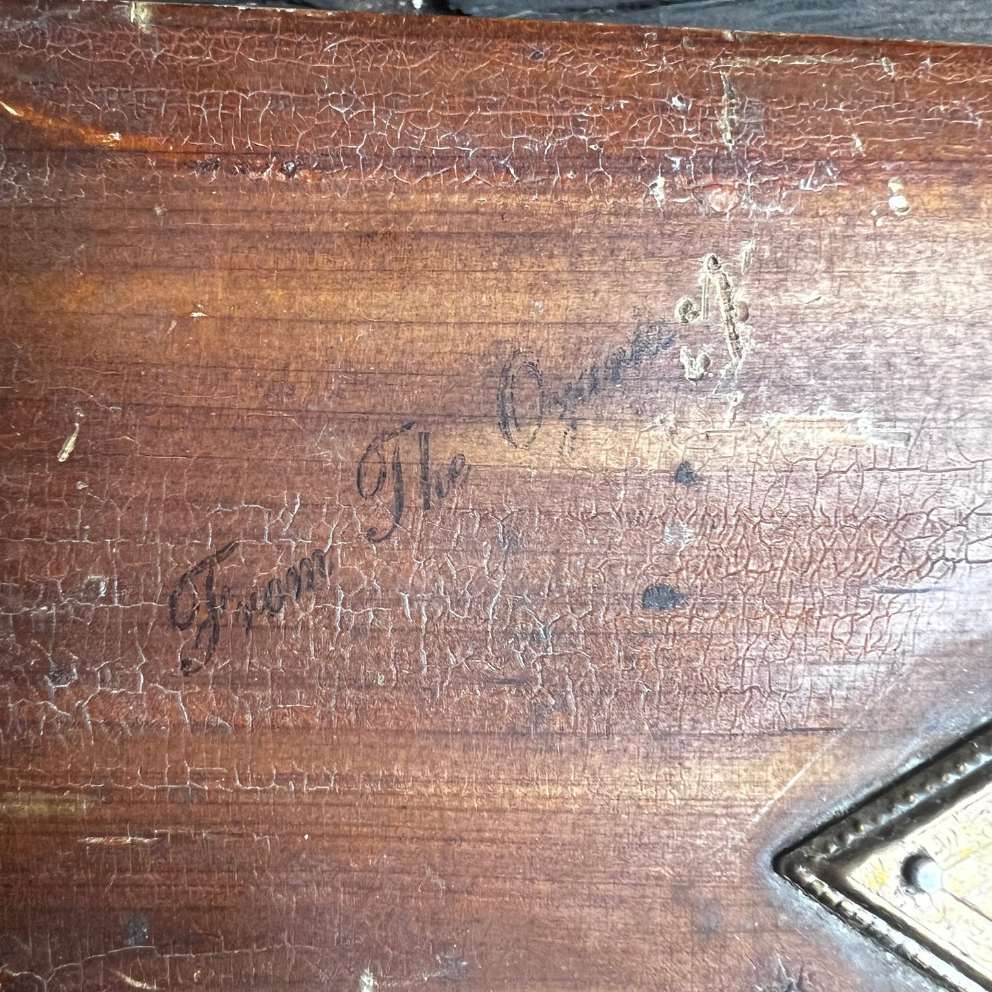 Vintage Wood Box from the Ozarks