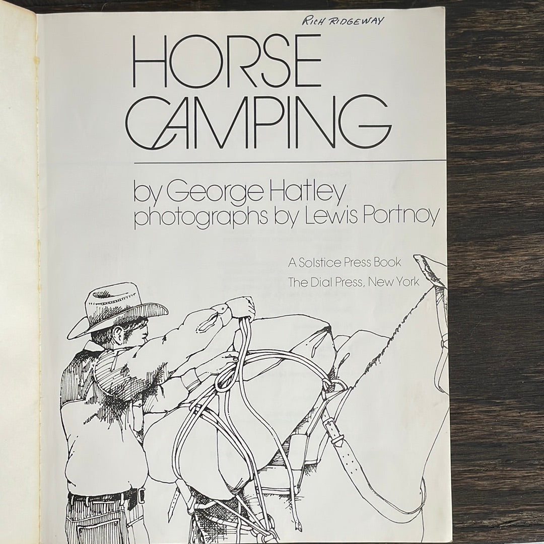 Horse Camping Paperback