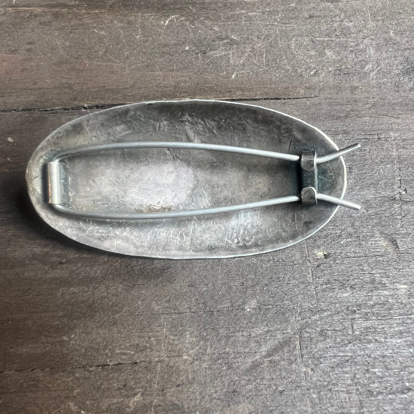 Silver and Turquoise Hat Pin