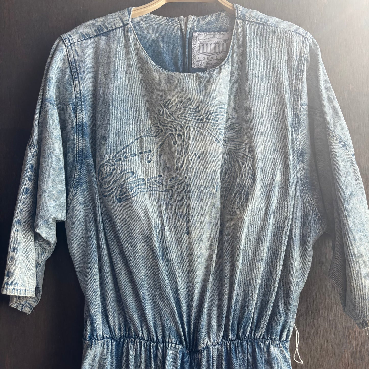 Colours Horse Belted Denim Dress