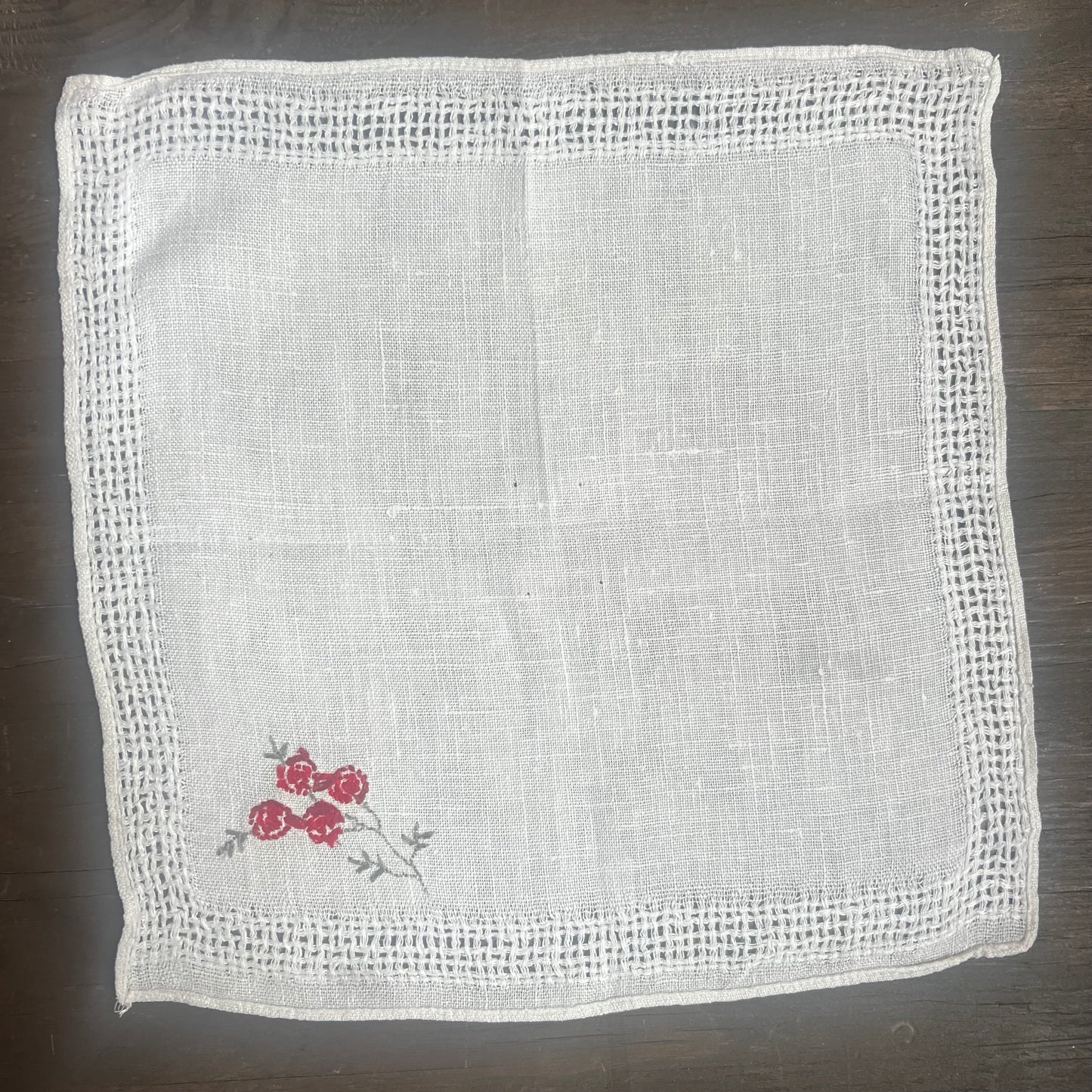 White Linen 2 Napkin Set