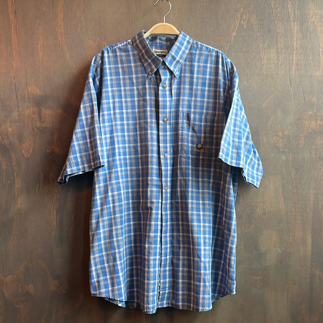 Wrangler Riata Short Sleeved Button Up