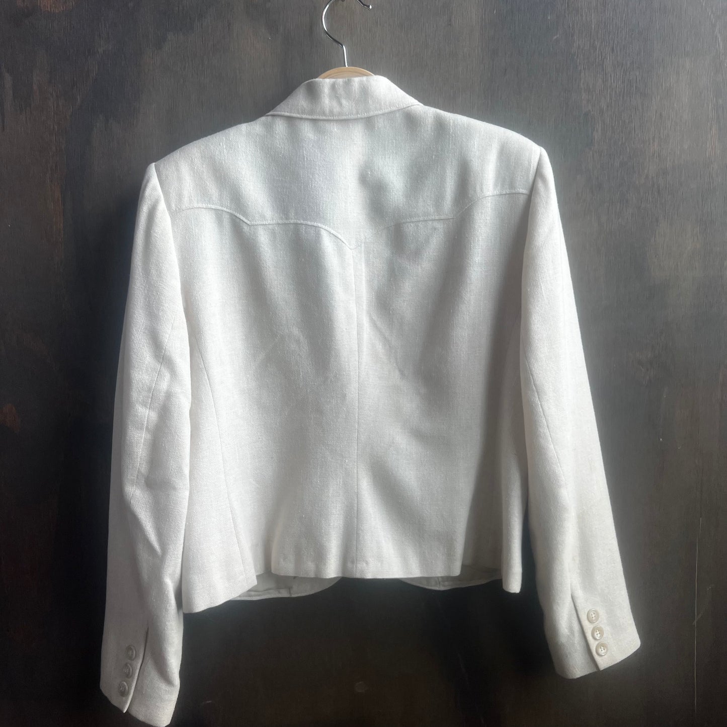 Kenny Rogers Beige Western Blazer
