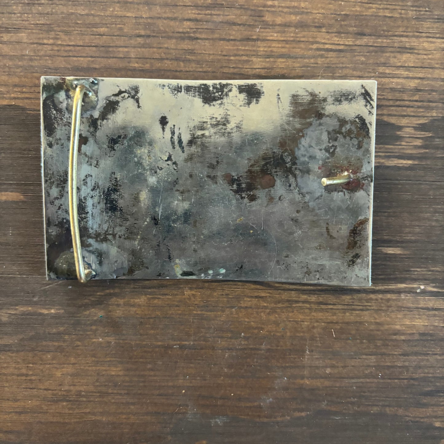 Vintage Silver Thunderbird Belt Buckle