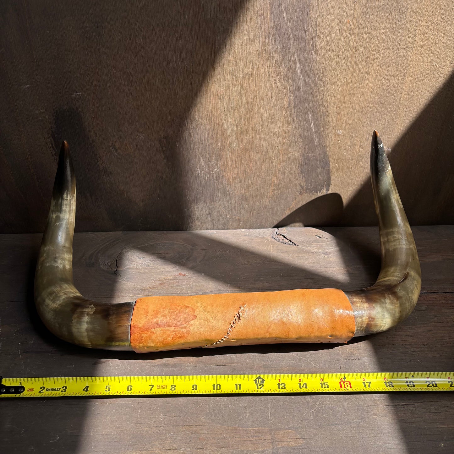 Leather Wrapped Longhorns
