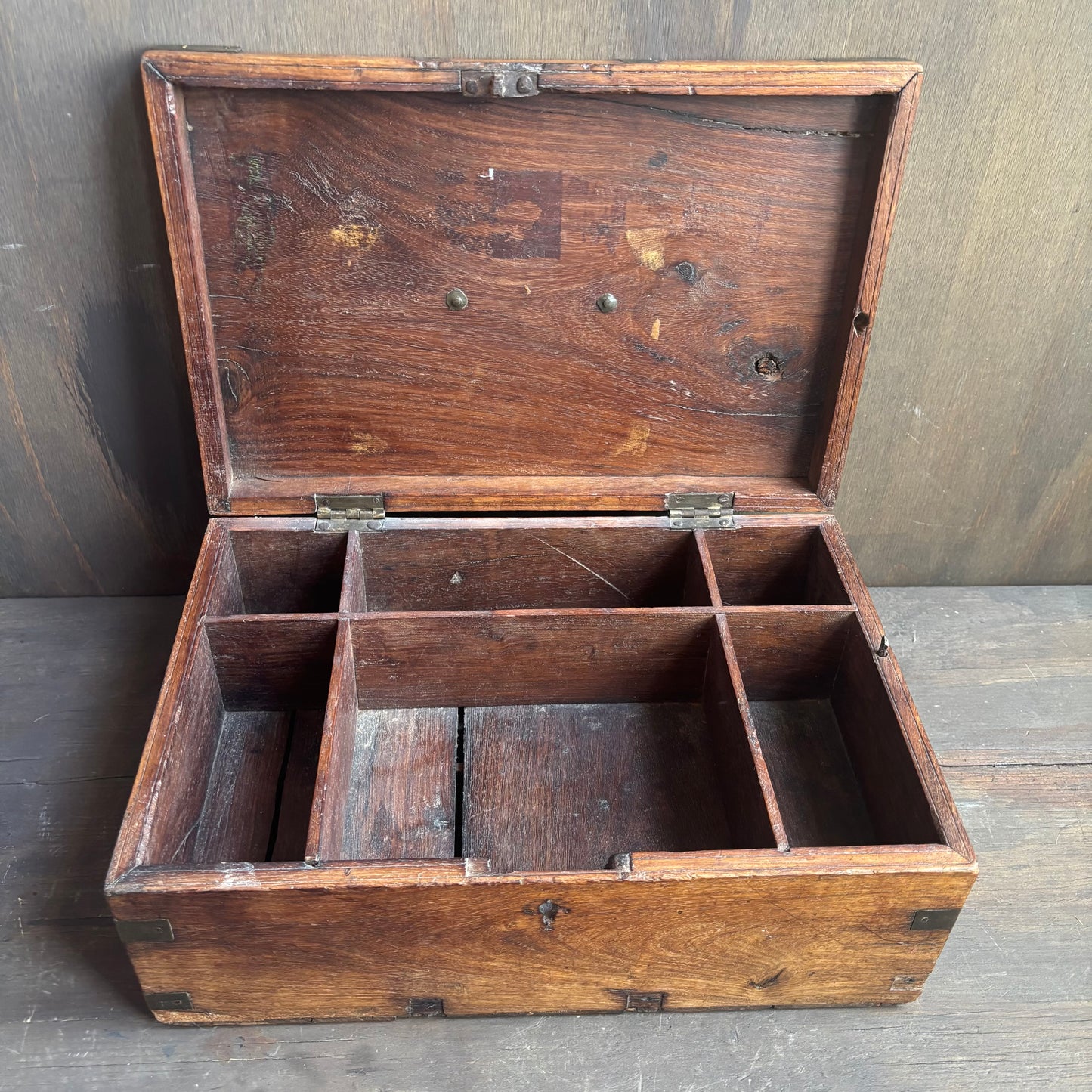 Vintage Wood Carrying Case