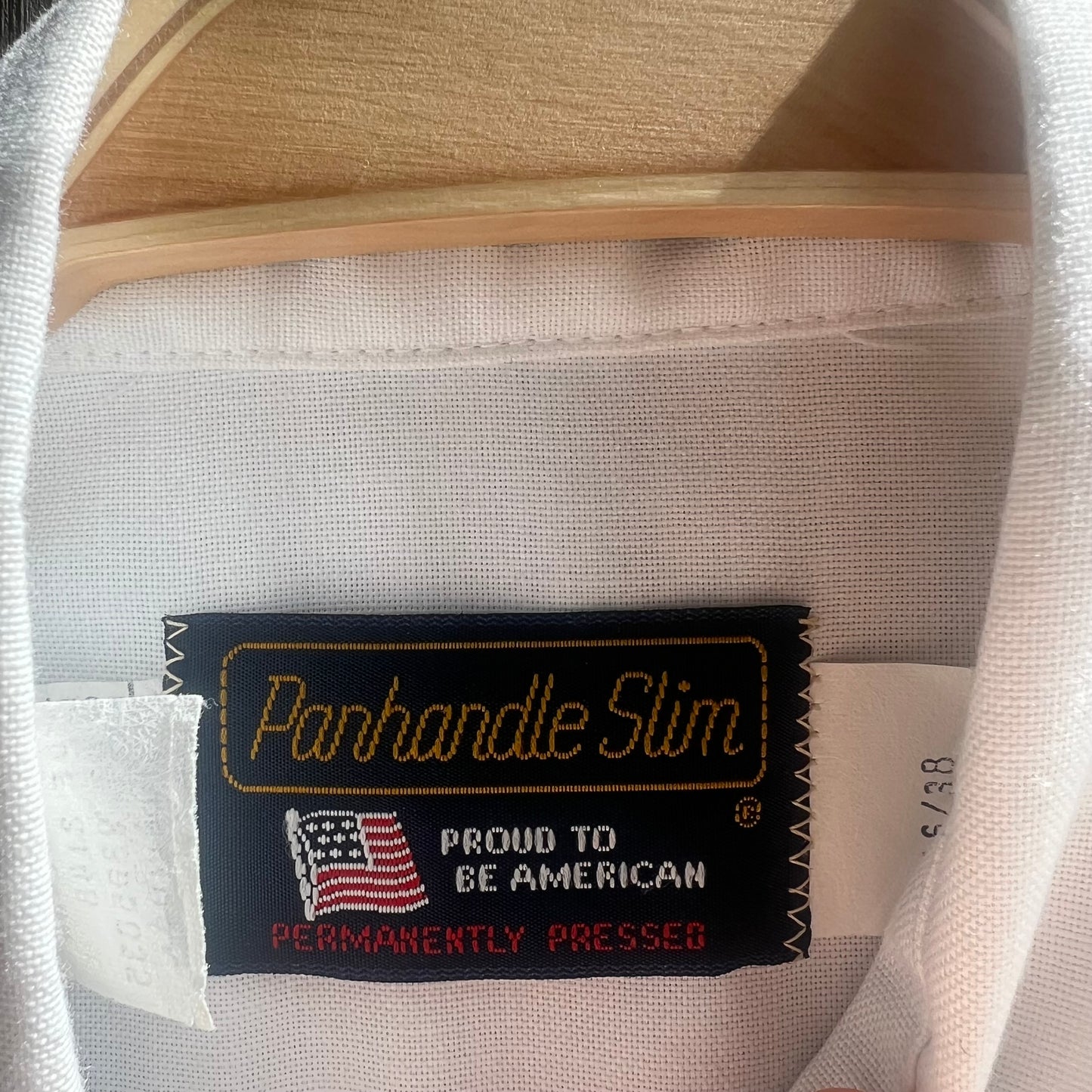 Panhandle Slim White Collared Shirt