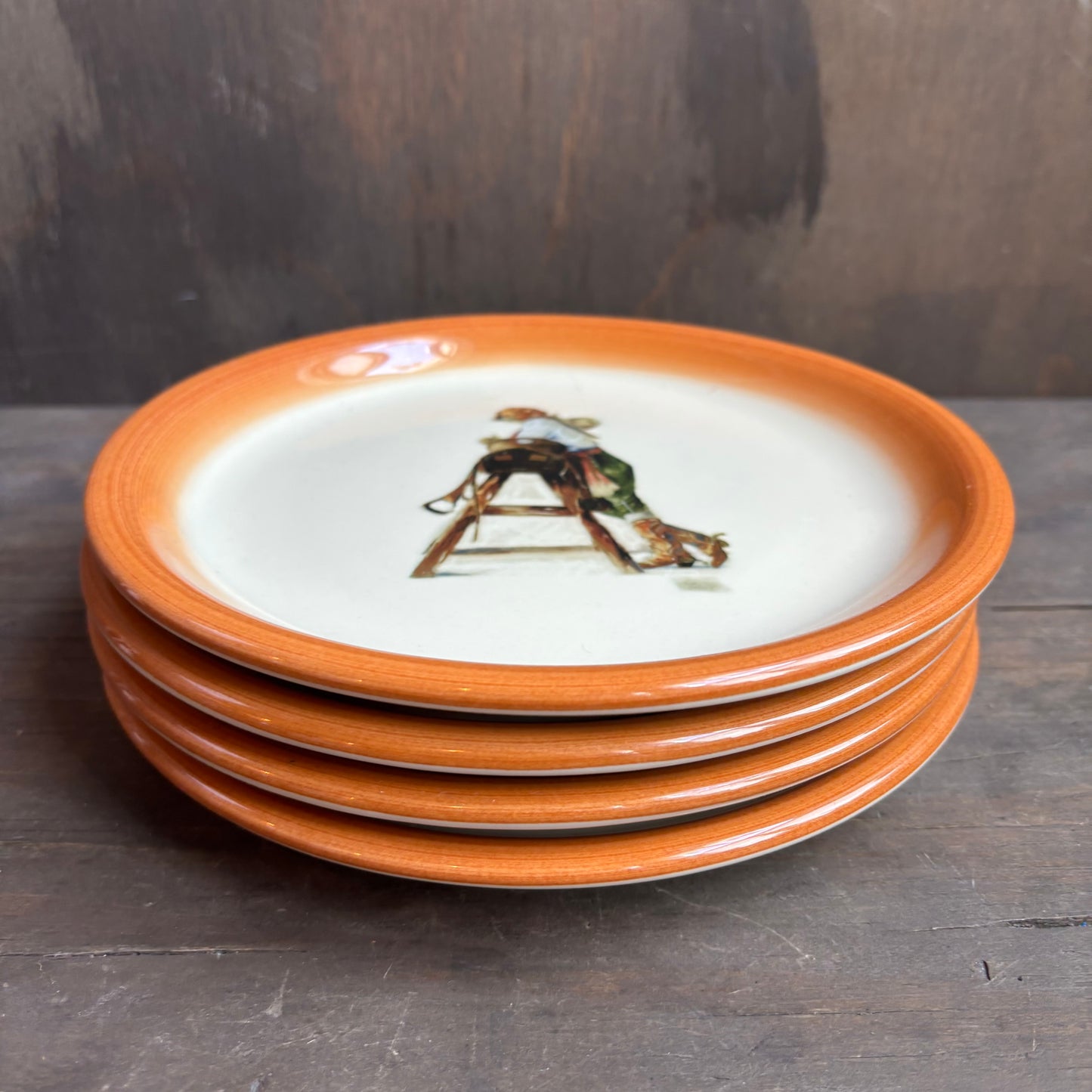 Ranch Hand Salad Plates (set of 4)