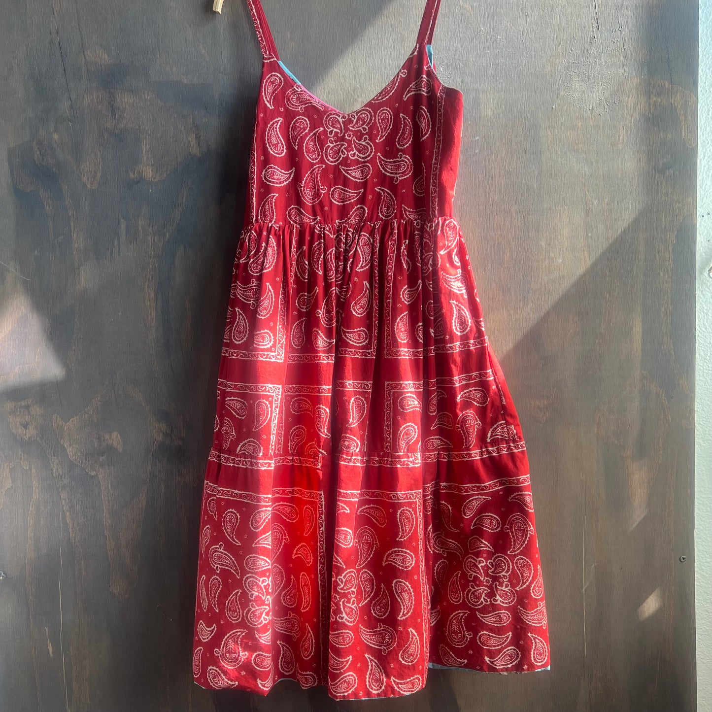 Handmade Reversible Multi Color Quilt Dress