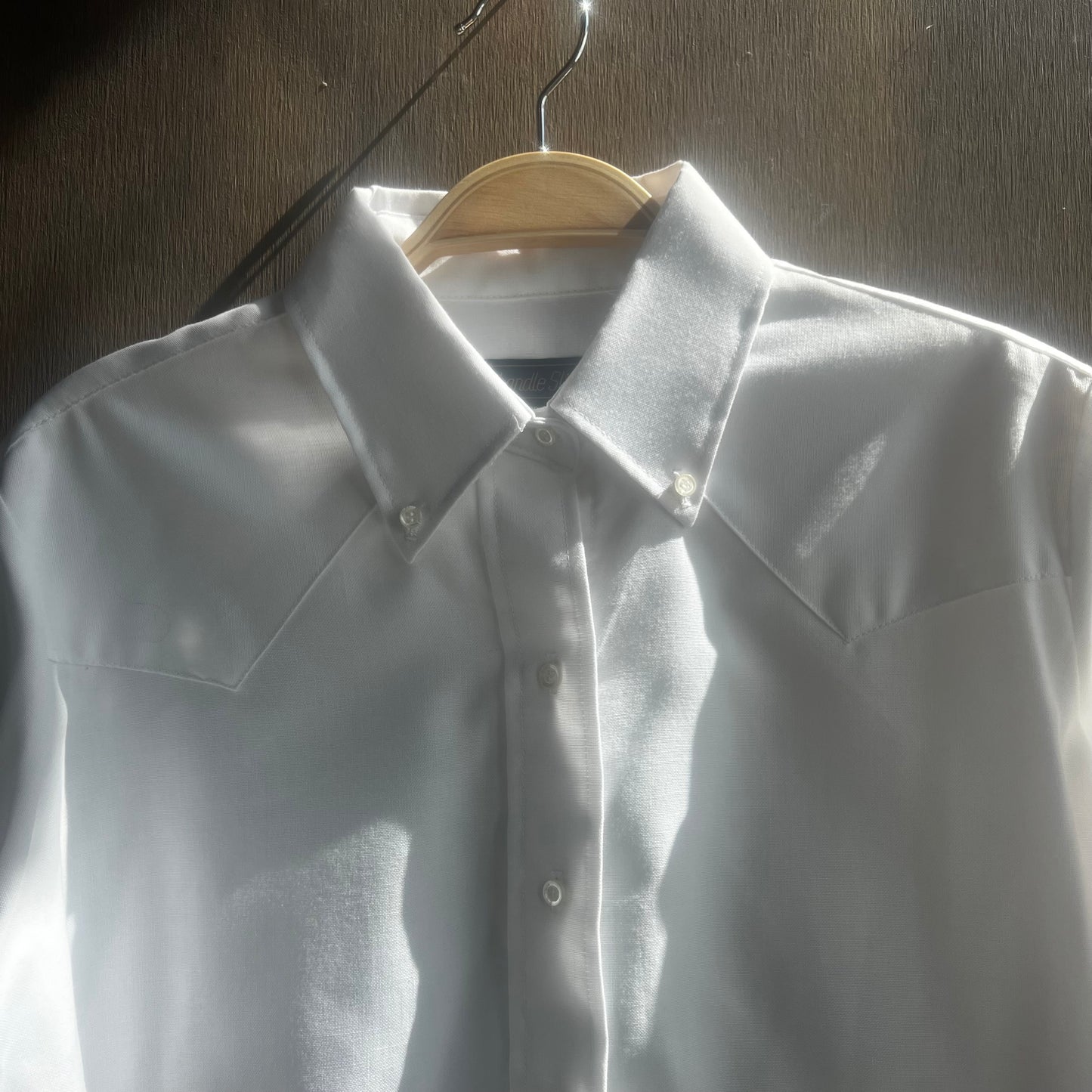 Panhandle Slim White Collared Shirt