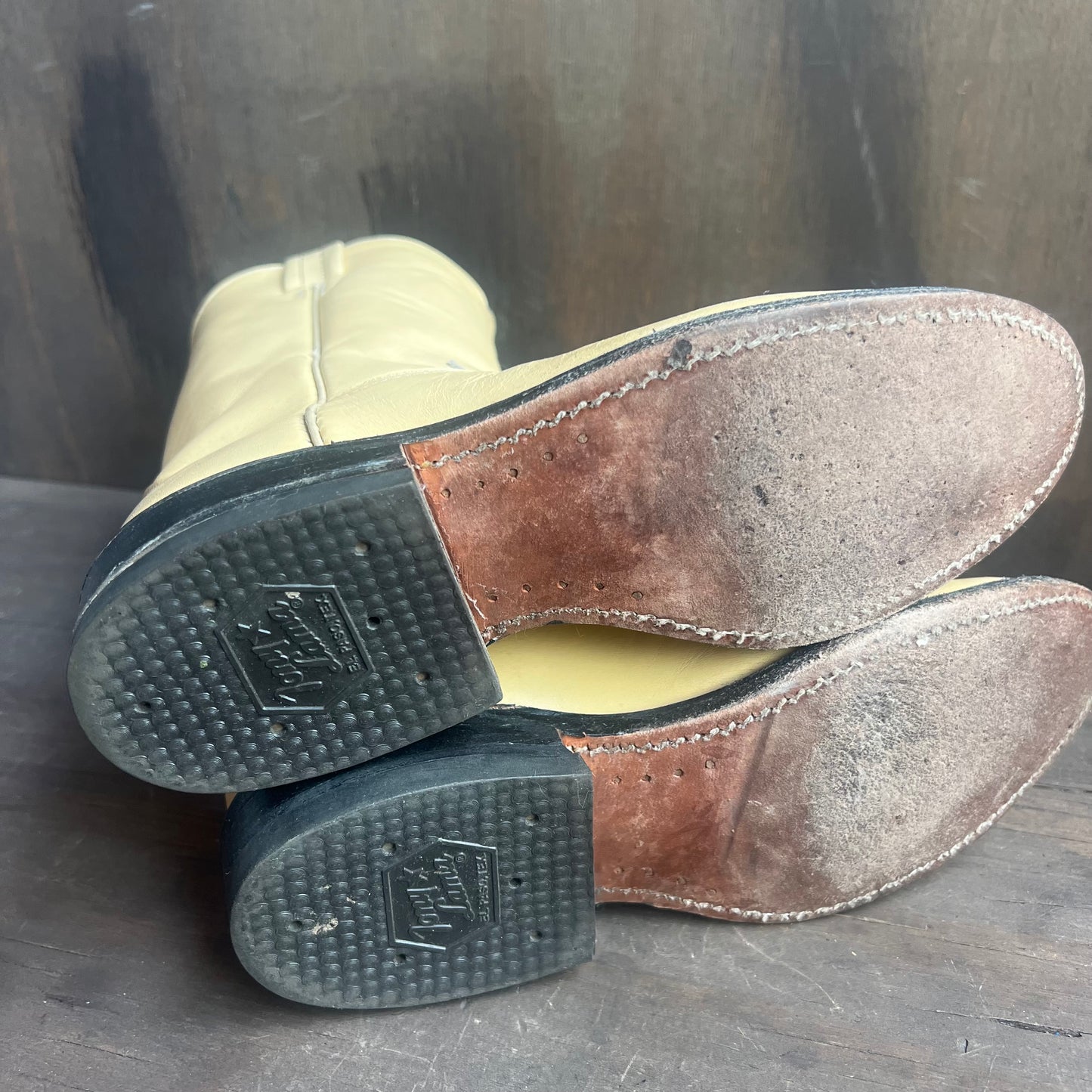 Tony Lama Yellow Boots