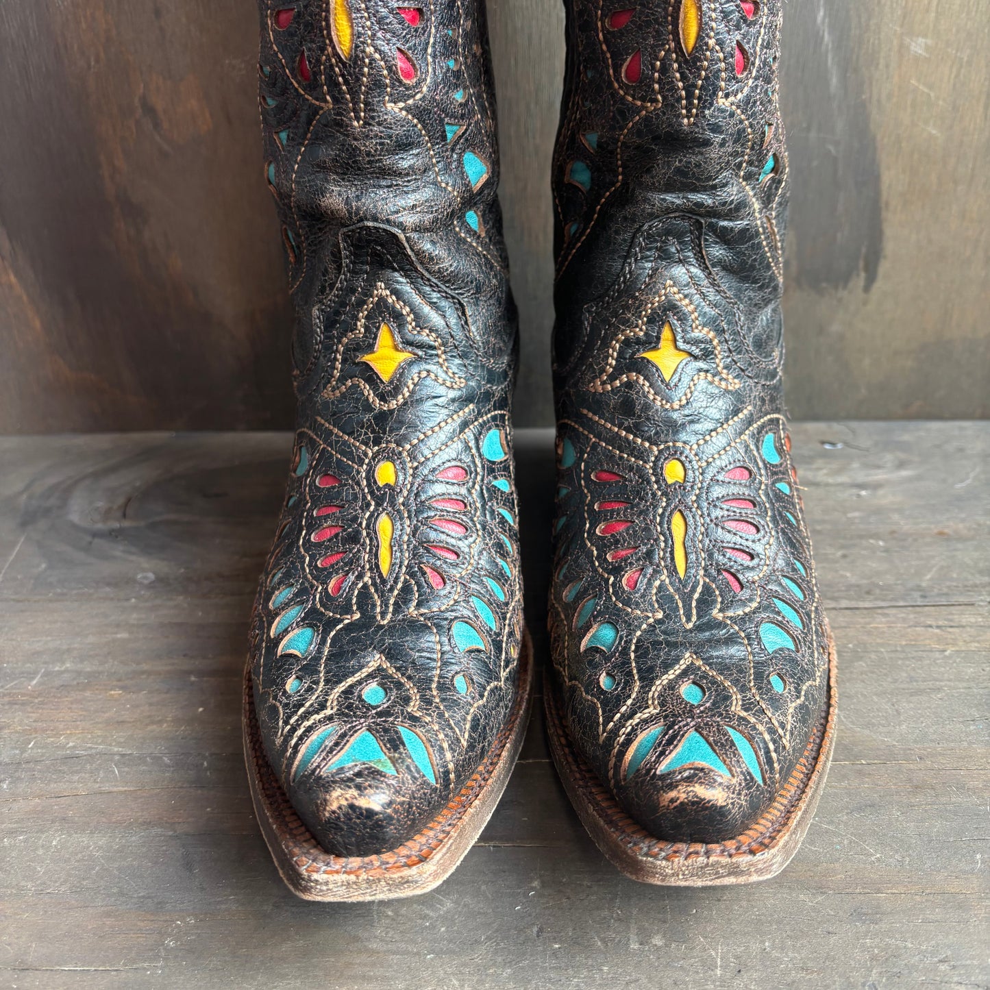 Corral Multi-Color Leather Boots