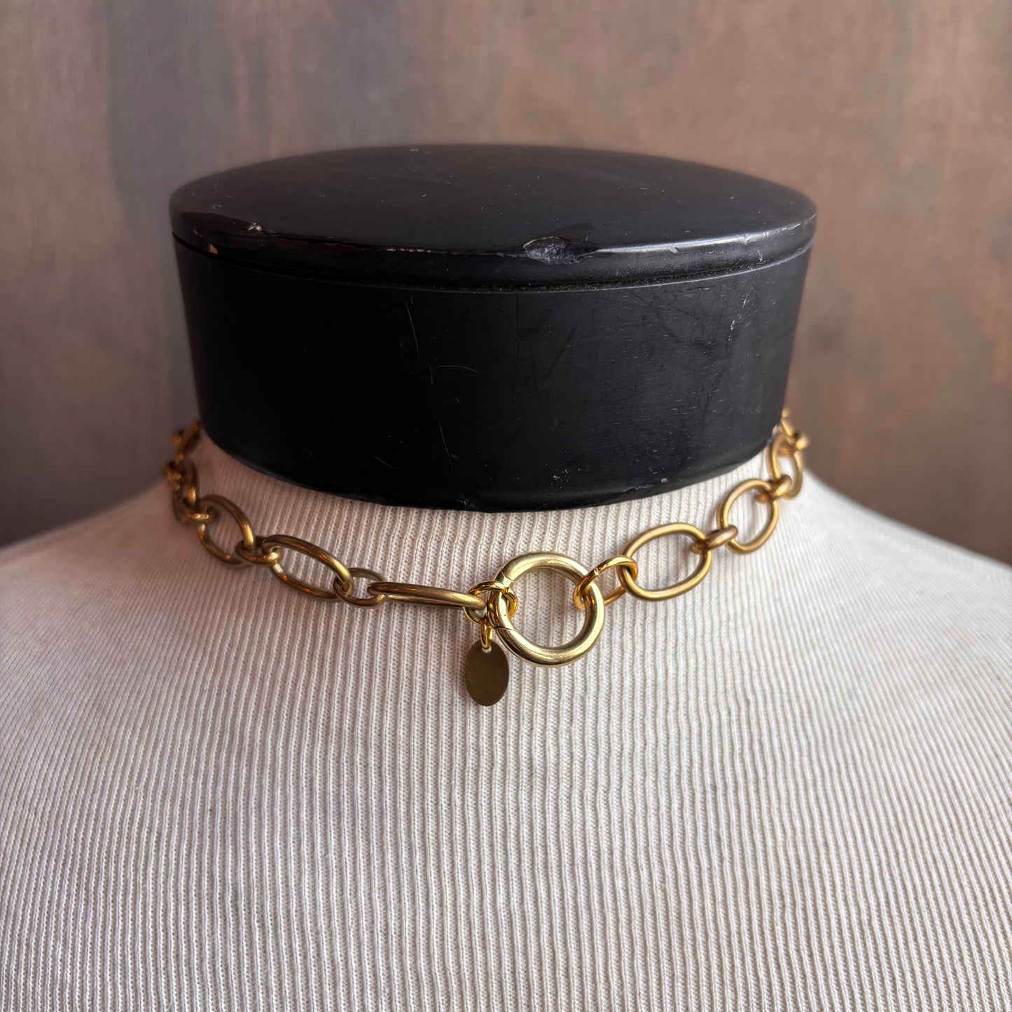 Mac Warman Vintage Brass Horse Medallion