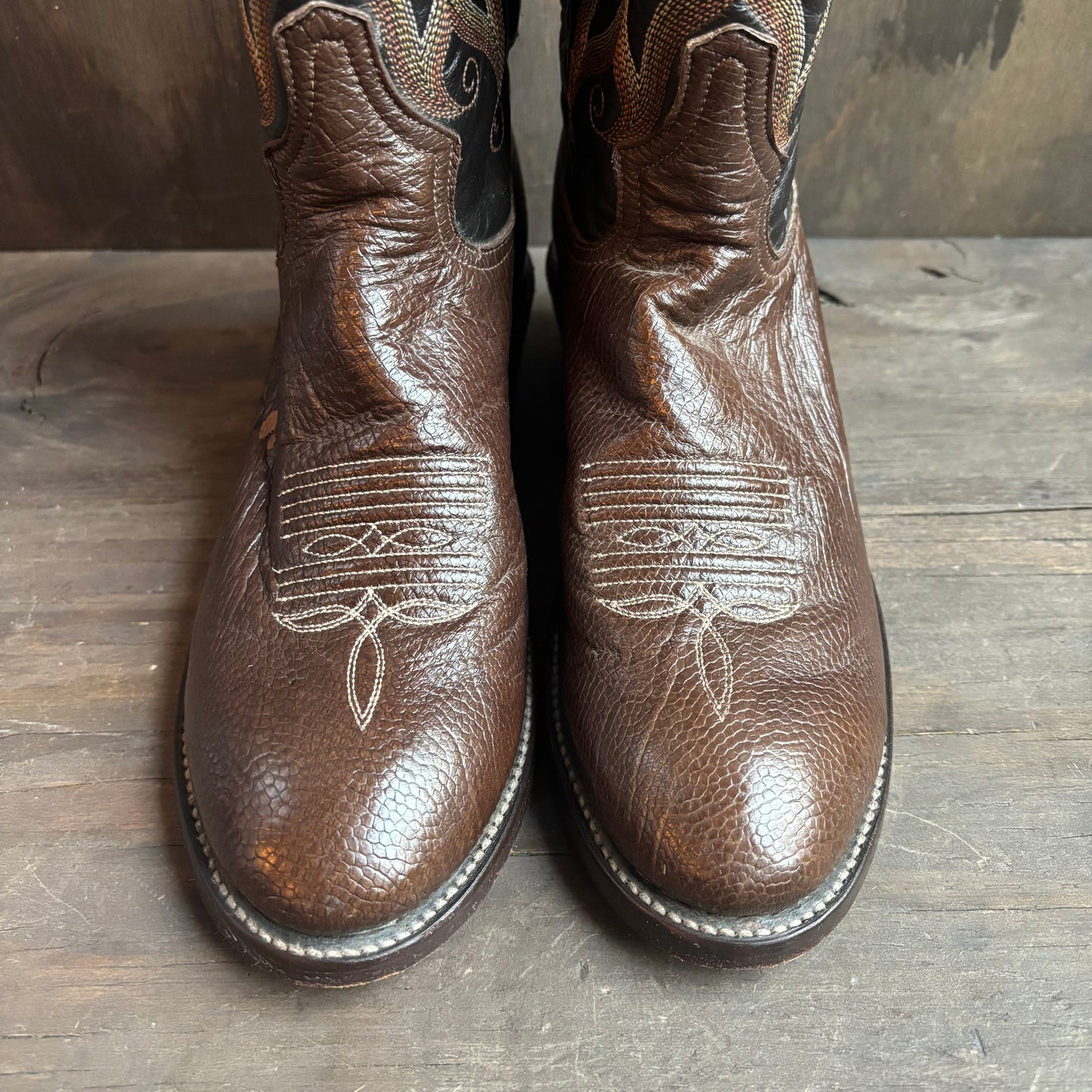Tony Lama Two-Tone Leather Boot