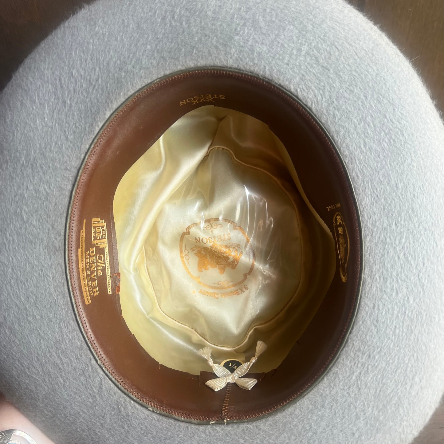 Stetson 3x Gray Beaver Fedora