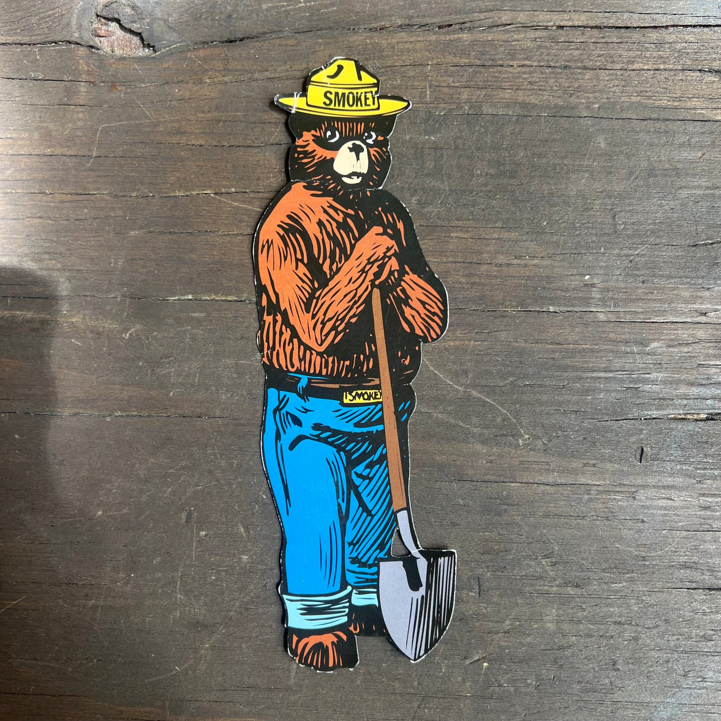Vintage Smokey The Bear Sticker