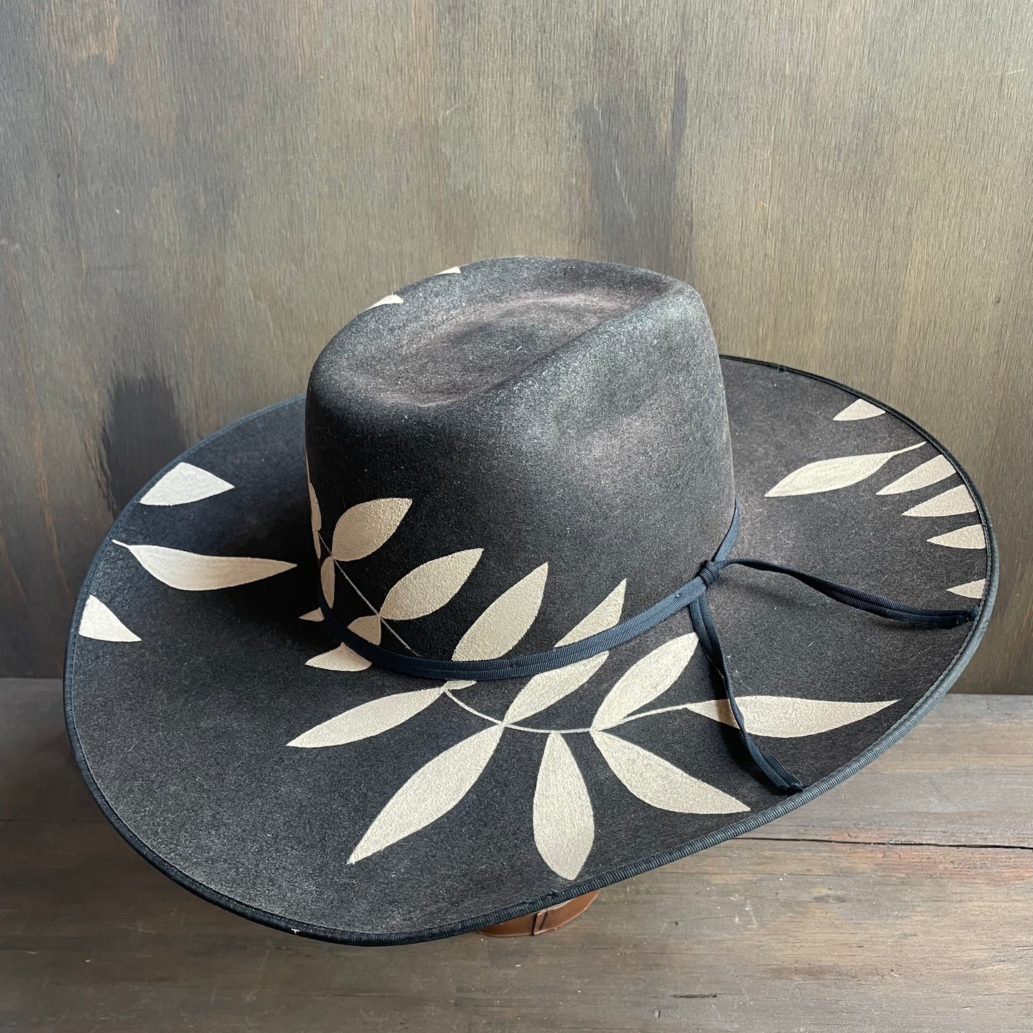 Wrangler x Parrot Paints Black Wool Hat