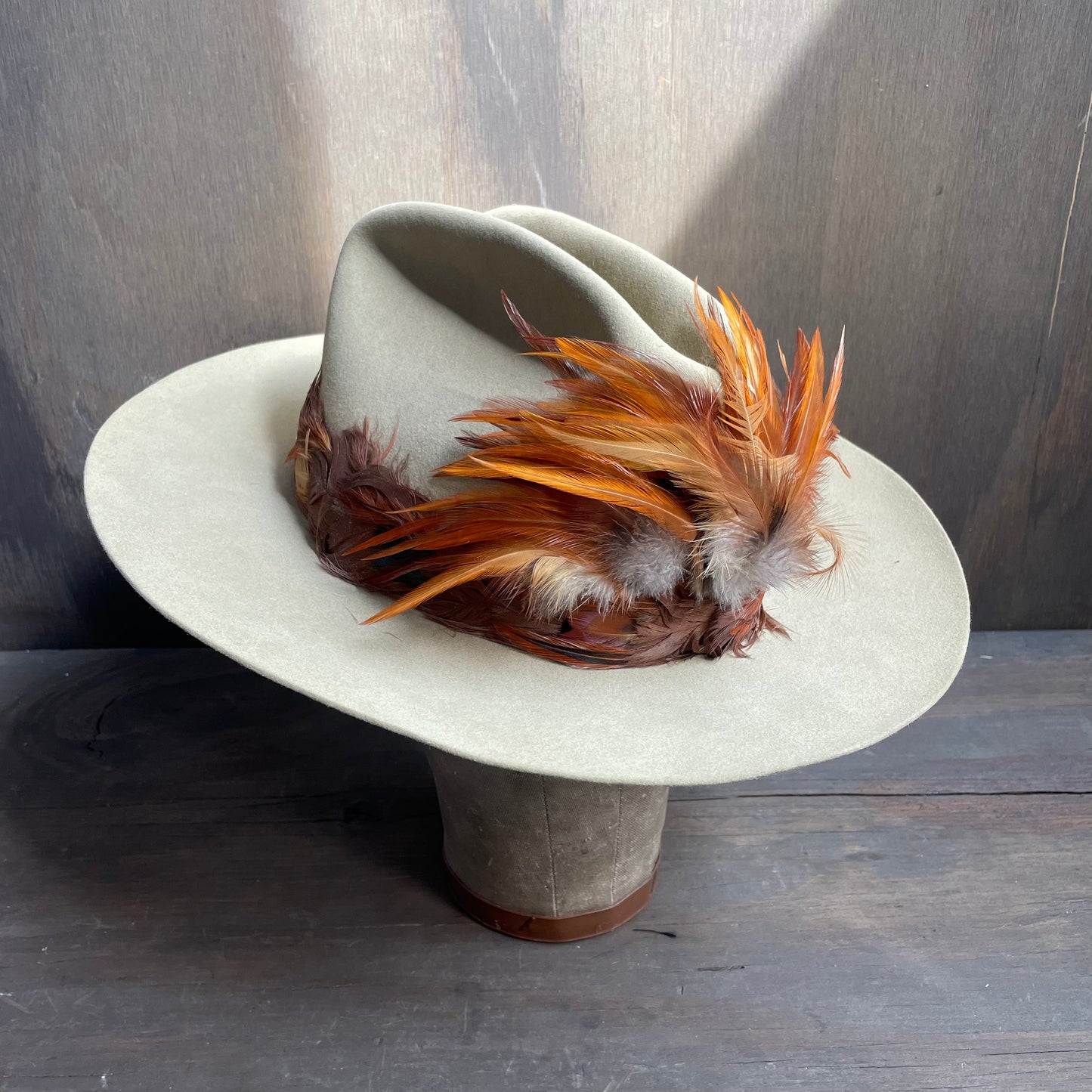 Decorative Feather Hat