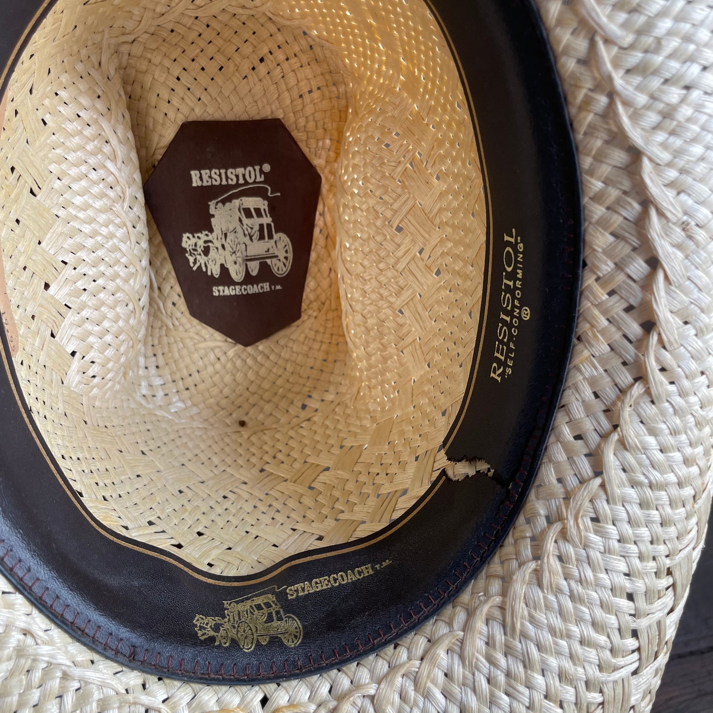 Resistol Snake River Straw Hat