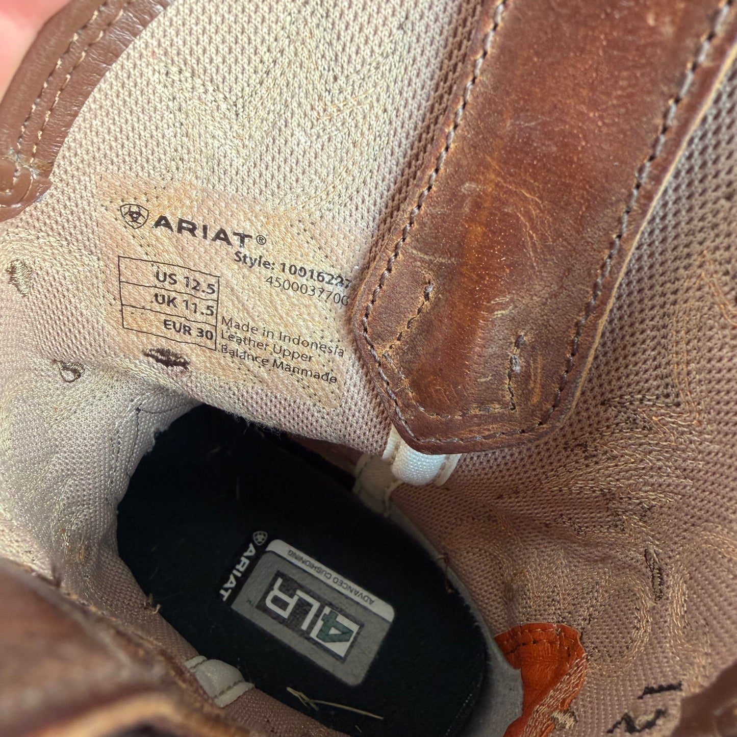 Ariat Orange Kids Boots