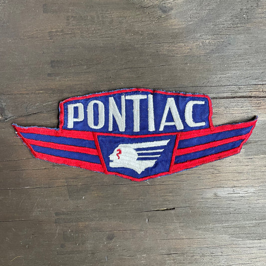 Vintage Pontiac Car Patch