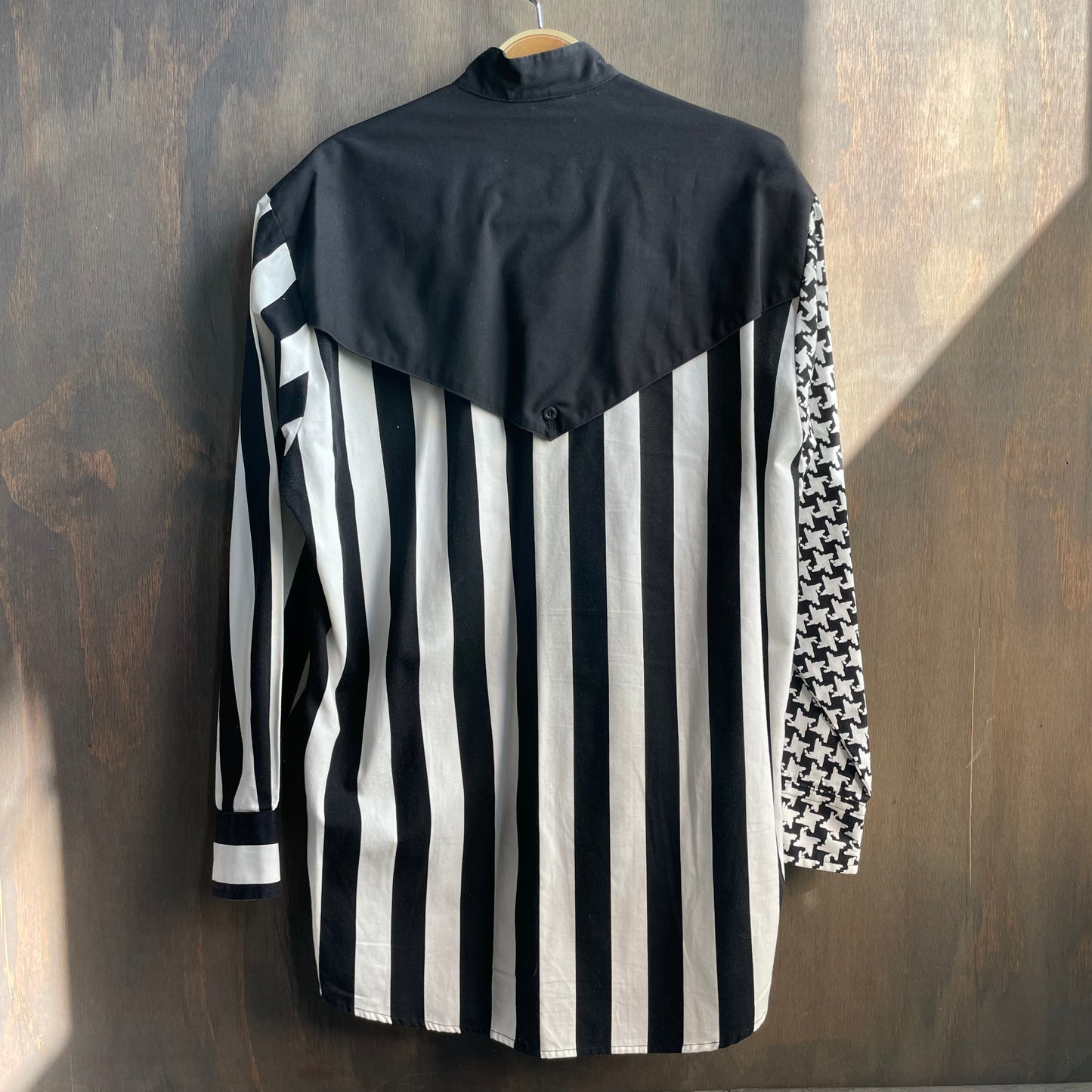 Stripe and Check Roper Shirt