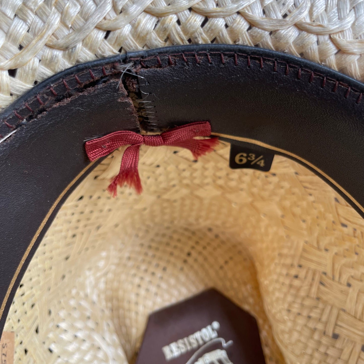 Resistol Snake River Straw Hat
