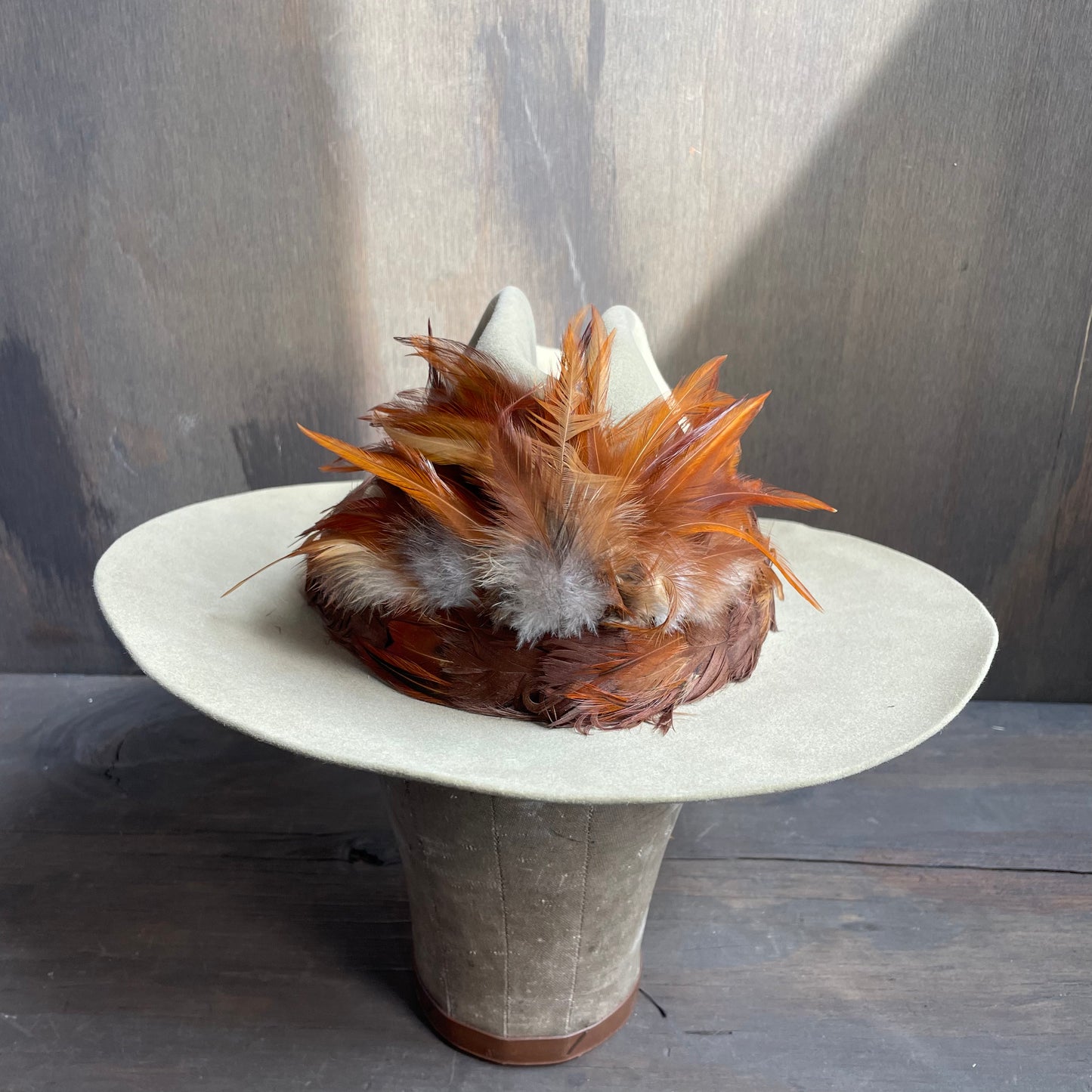 Decorative Feather Hat