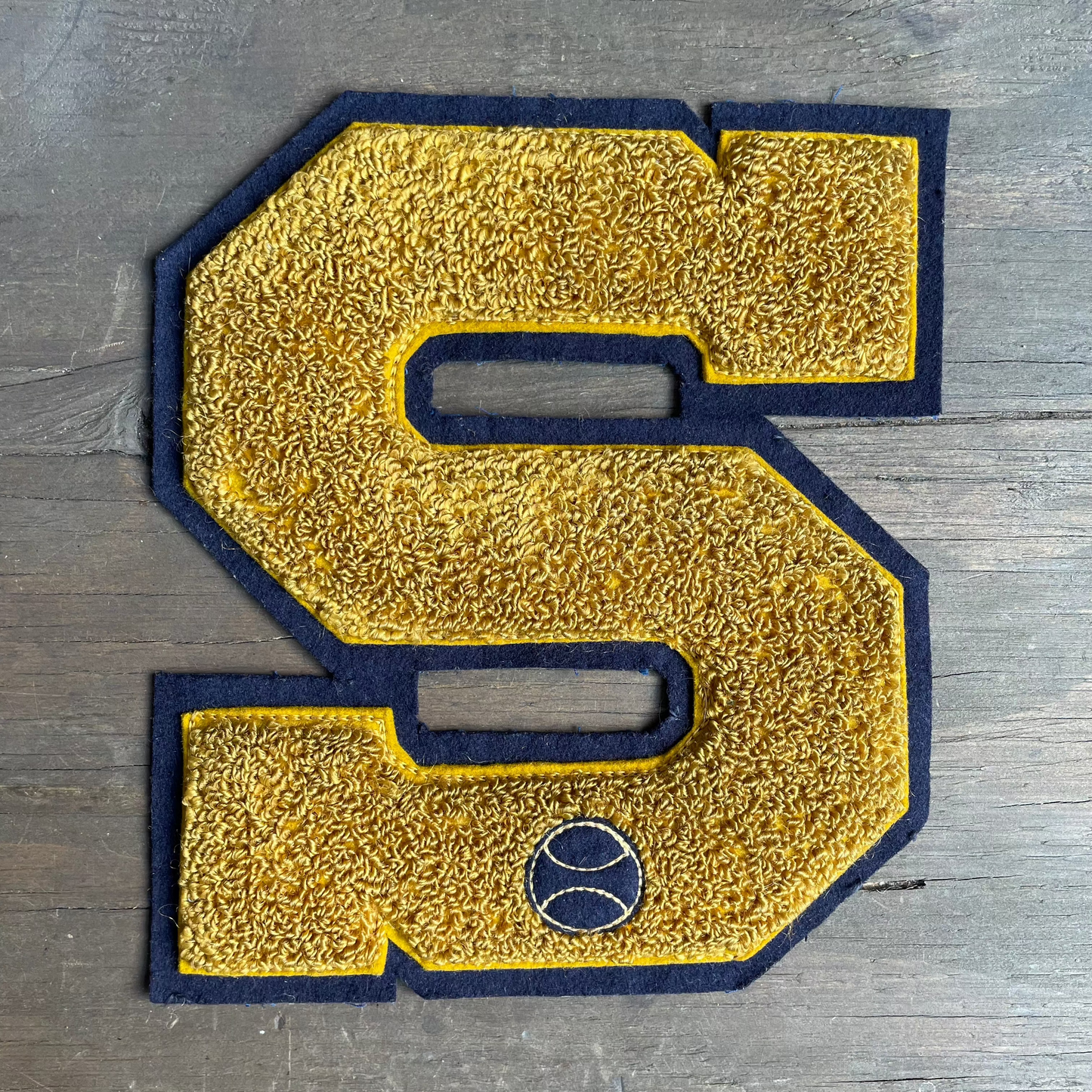 Vintage Letterman S Baseball Patch