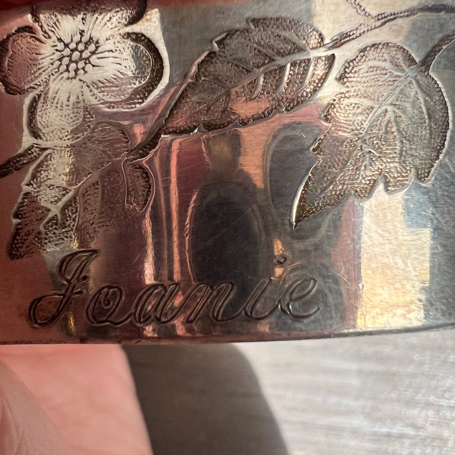 Silver “Joanie” Cuff Bracelet