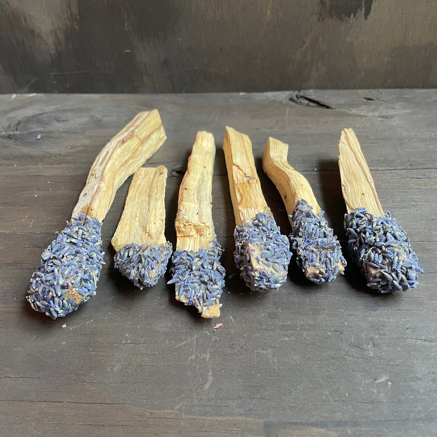 Copal Resin Dipped Palo Santo Smudge Stick with Lavender