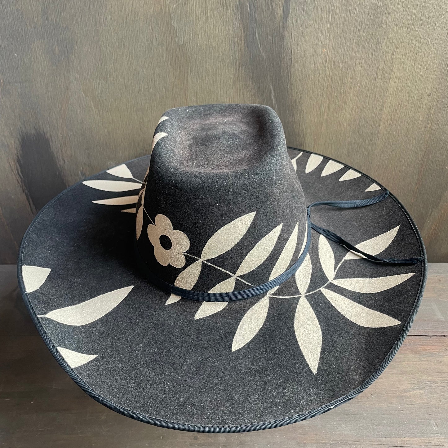Wrangler x Parrot Paints Black Wool Hat