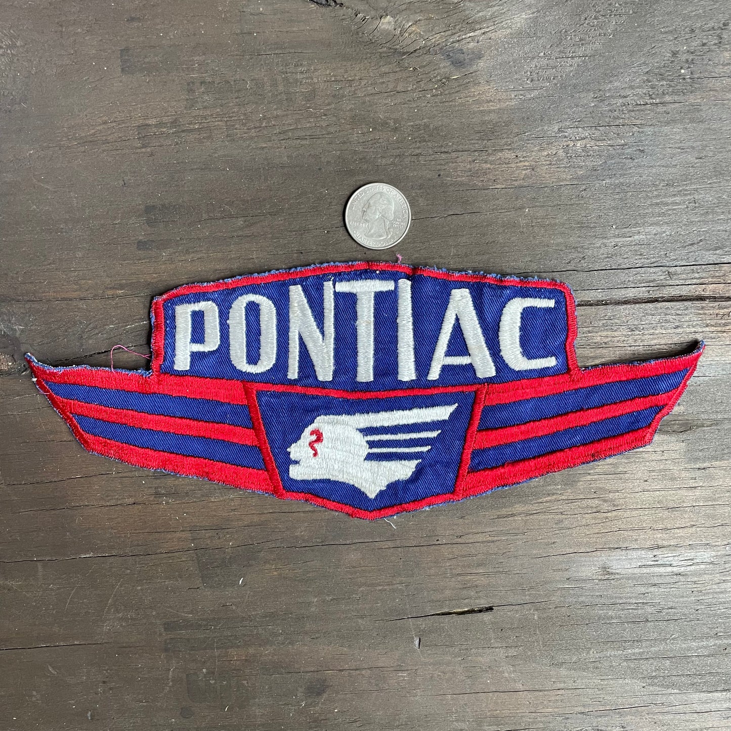 Vintage Pontiac Car Patch