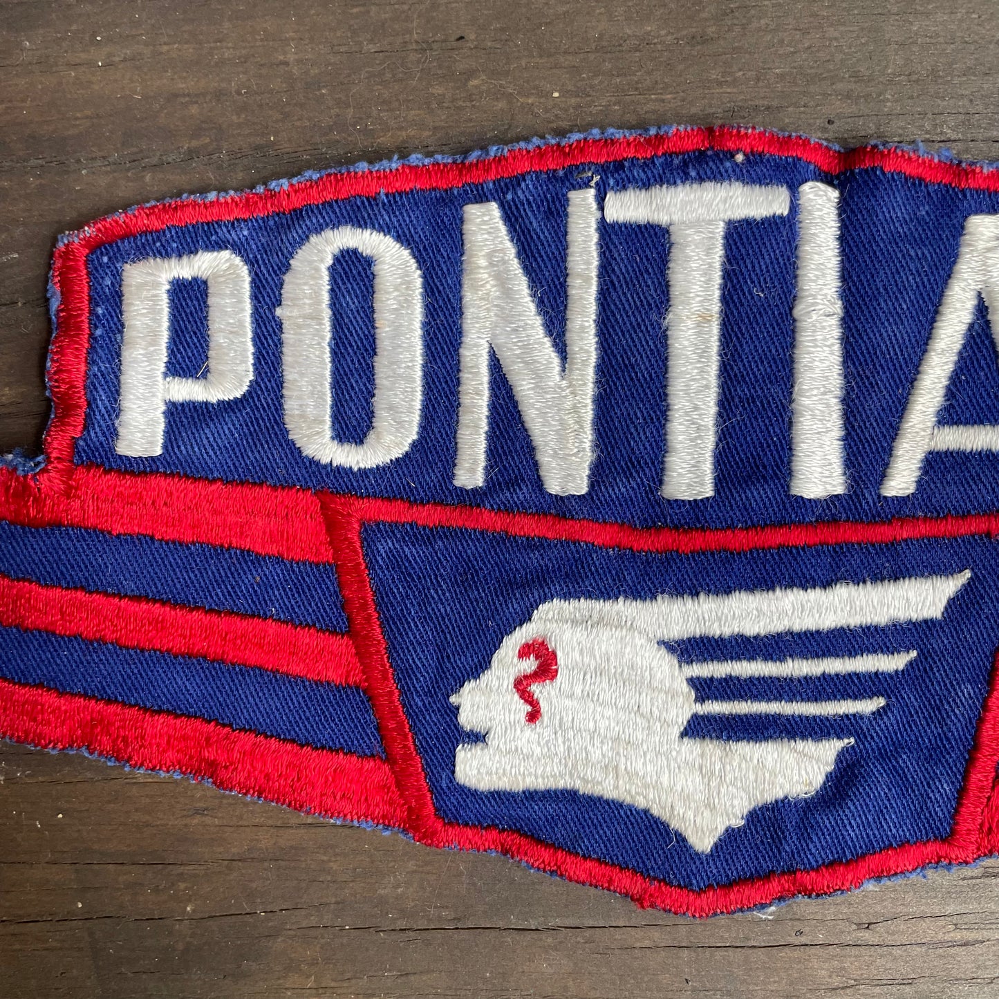 Vintage Pontiac Car Patch