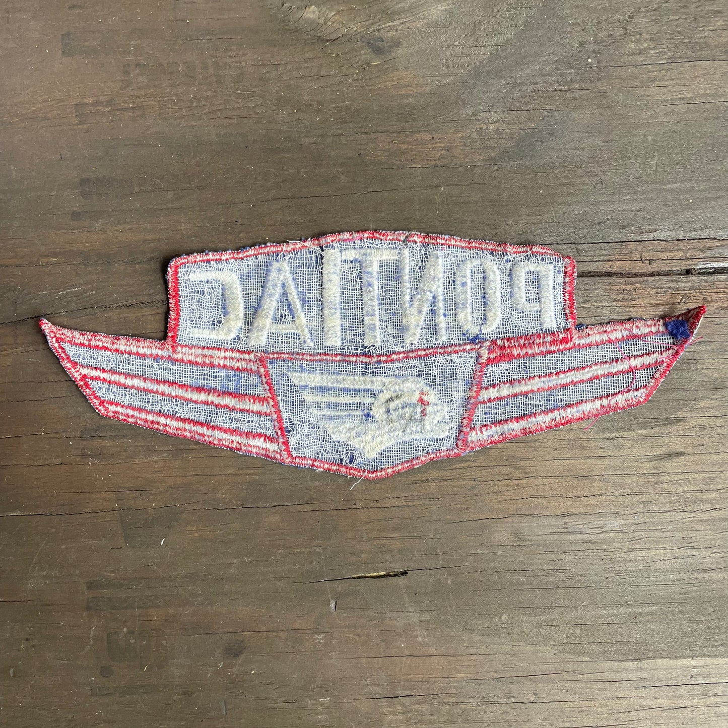 Vintage Pontiac Car Patch