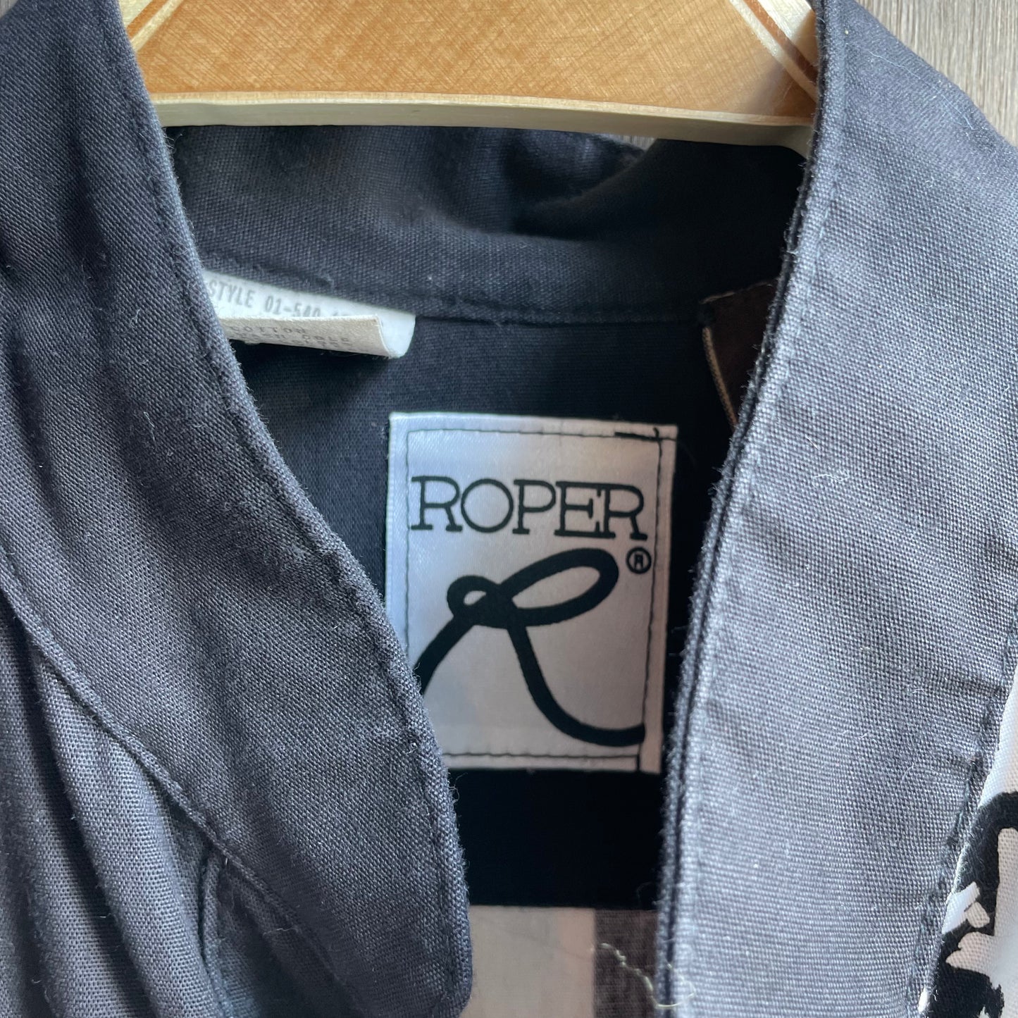 Stripe and Check Roper Shirt