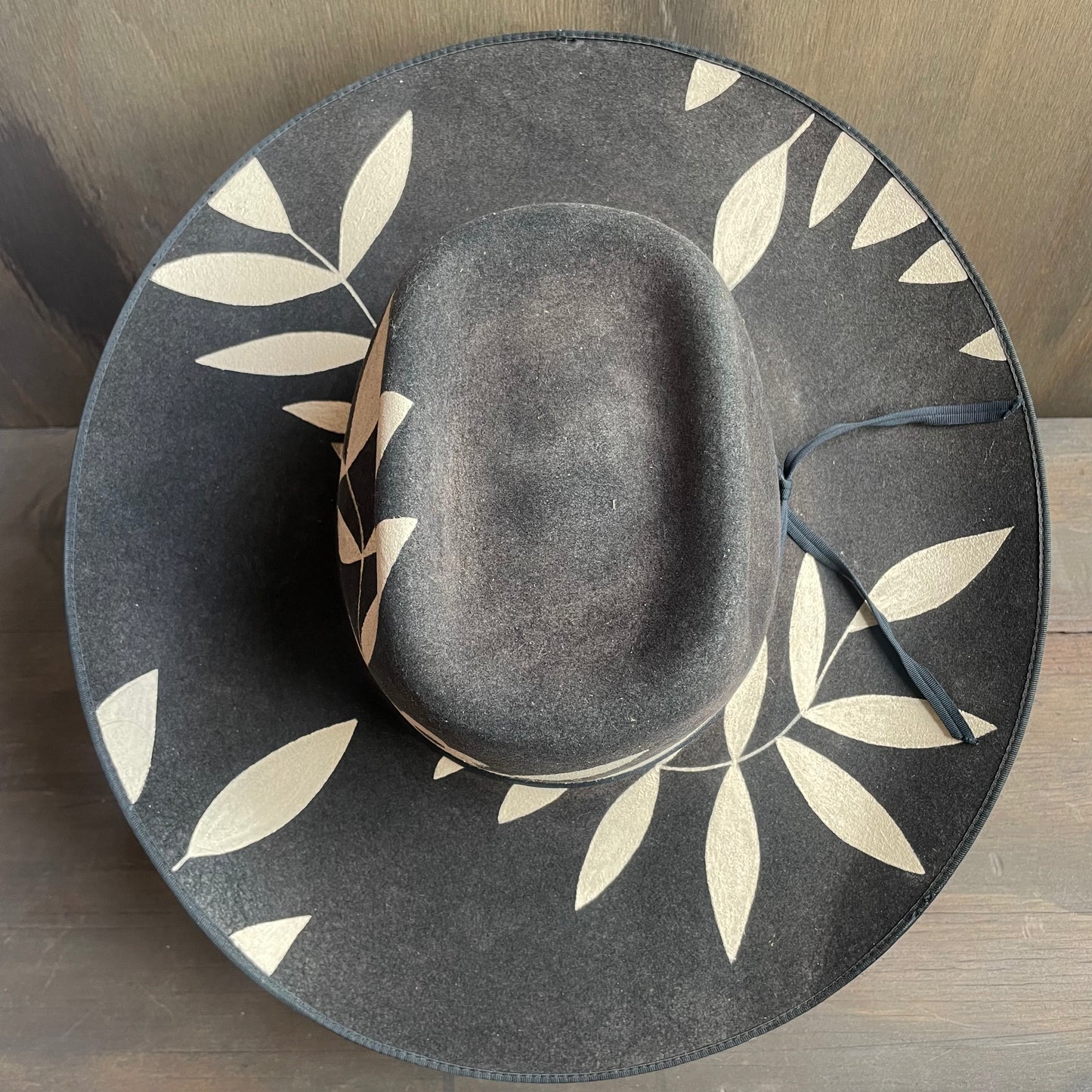 Wrangler x Parrot Paints Black Wool Hat