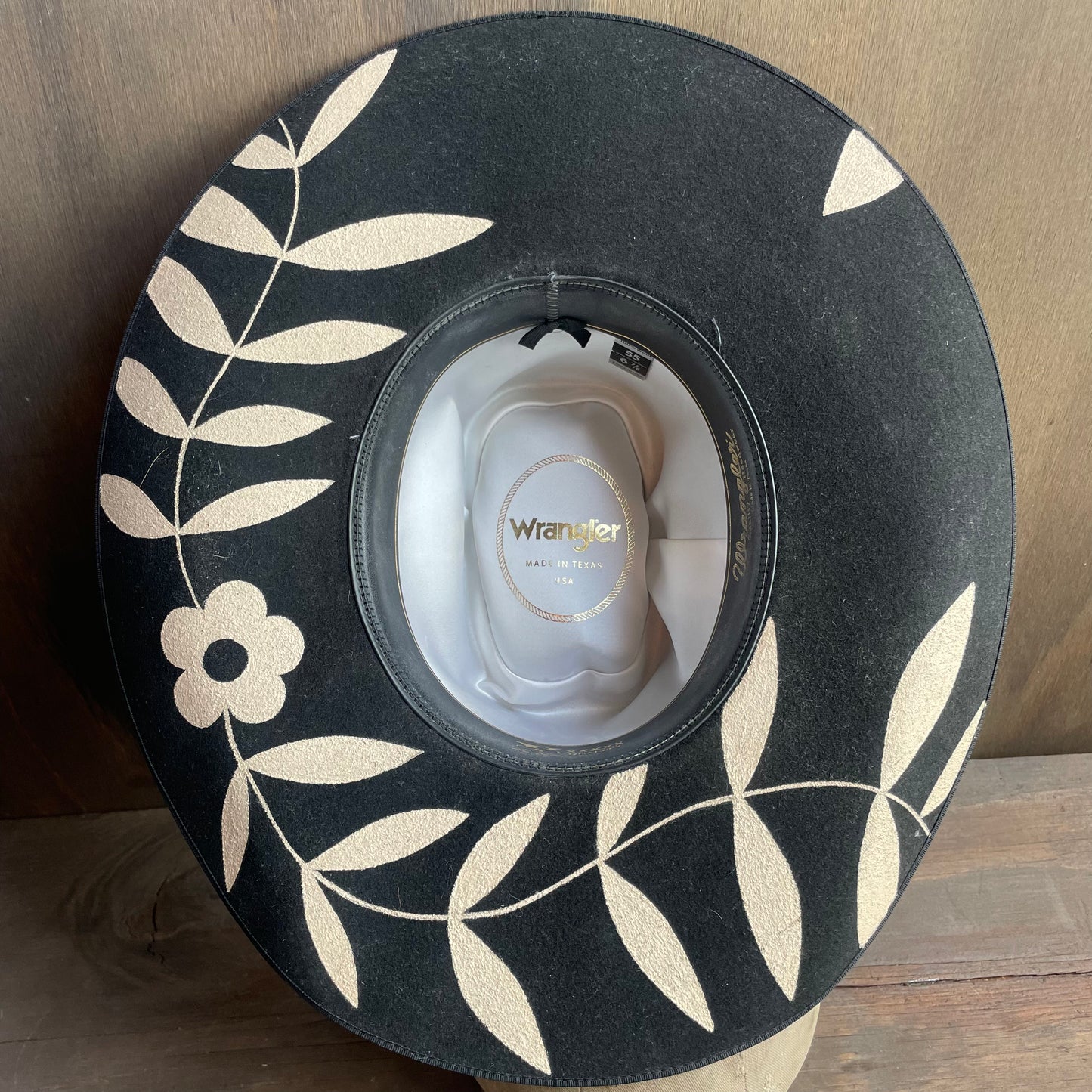 Wrangler x Parrot Paints Black Wool Hat