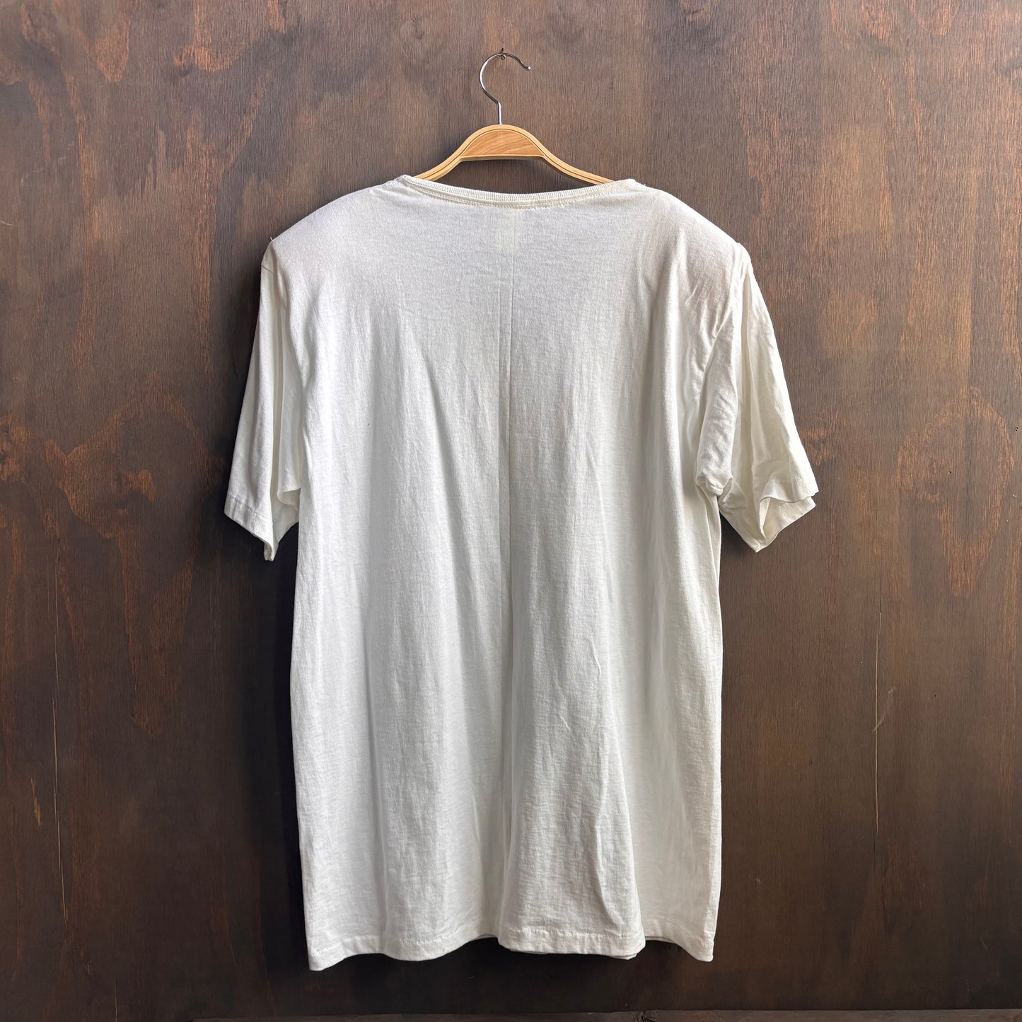Art Porat White and Gold Rosette Fringed T-Shirt