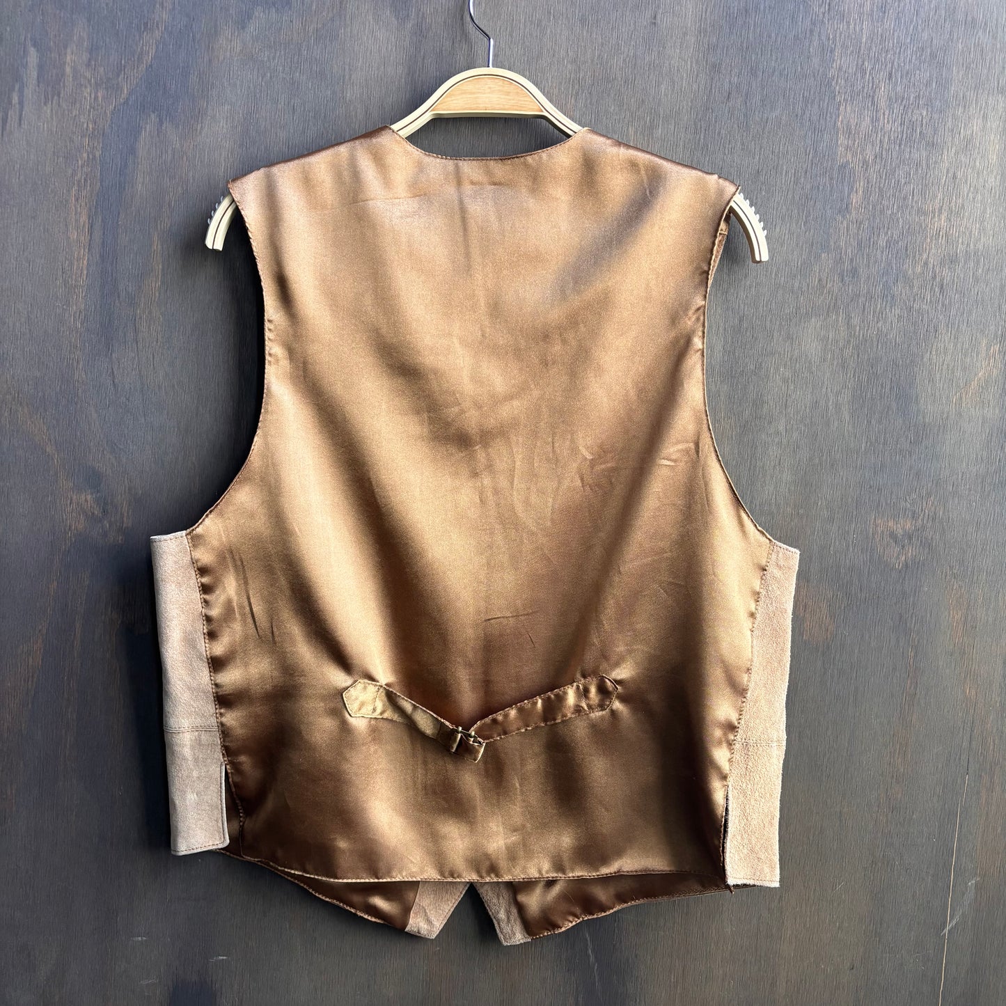 Pelle Sport Beige Leather Vest
