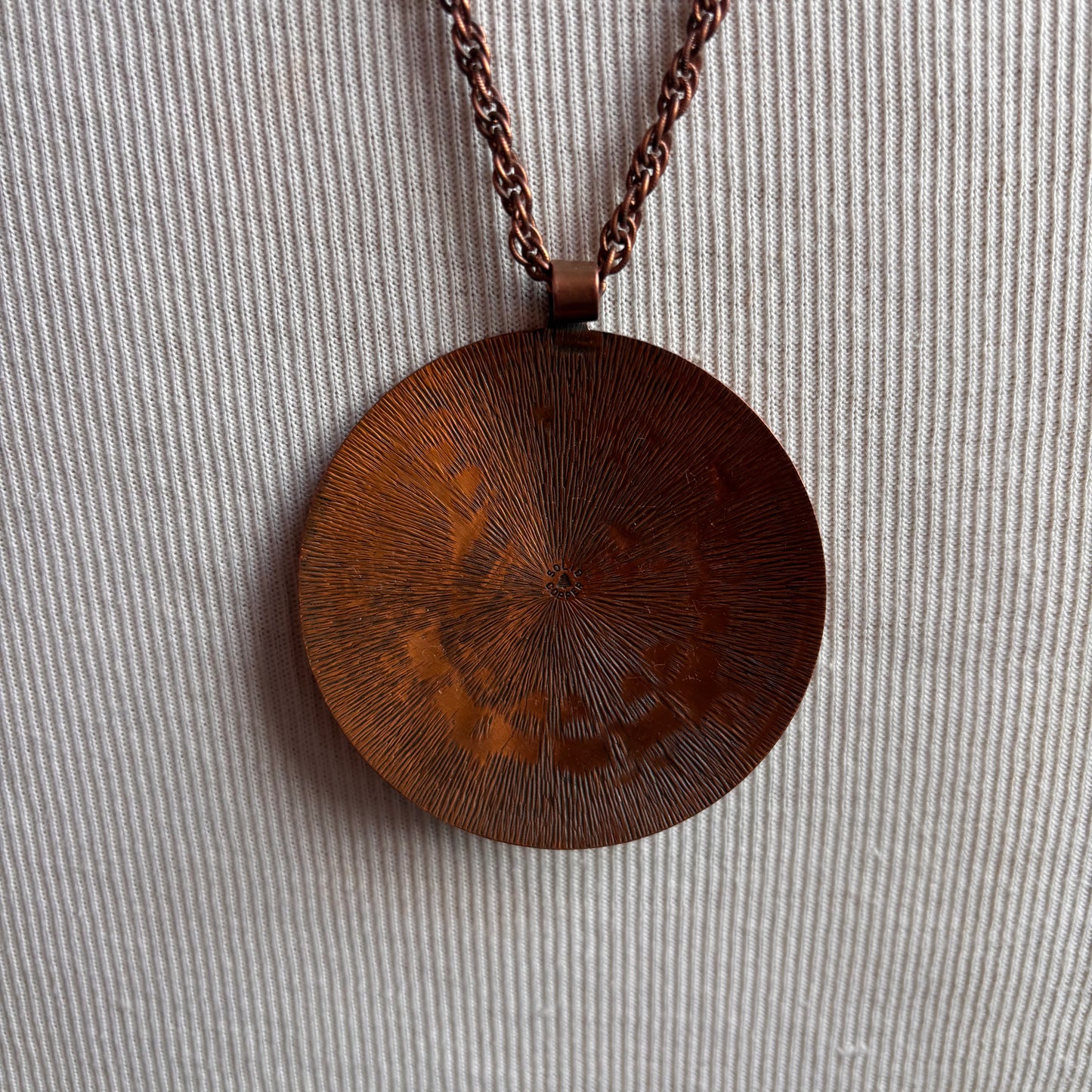 Copper Medallion Necklace