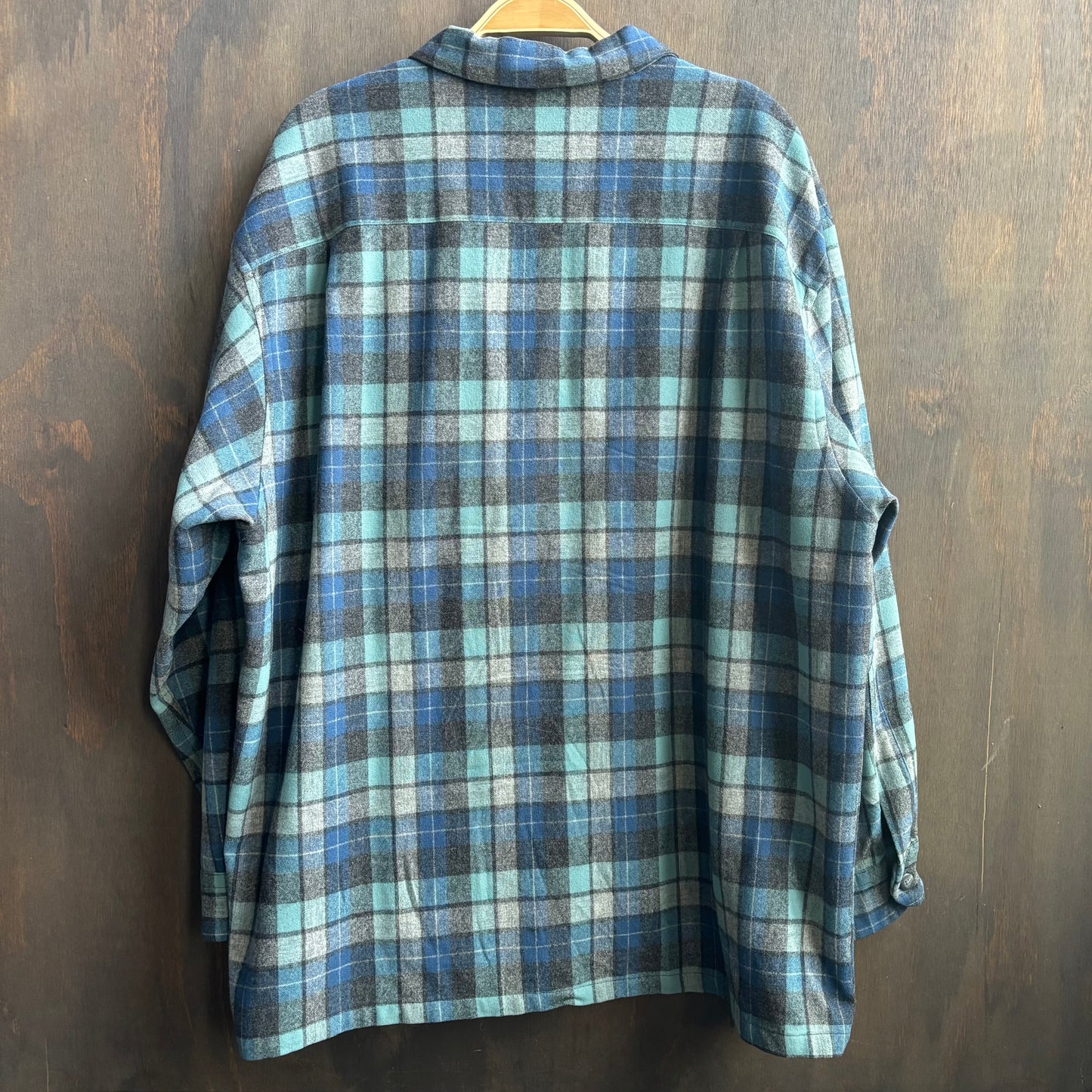 Pendleton Blue Wool Shirt