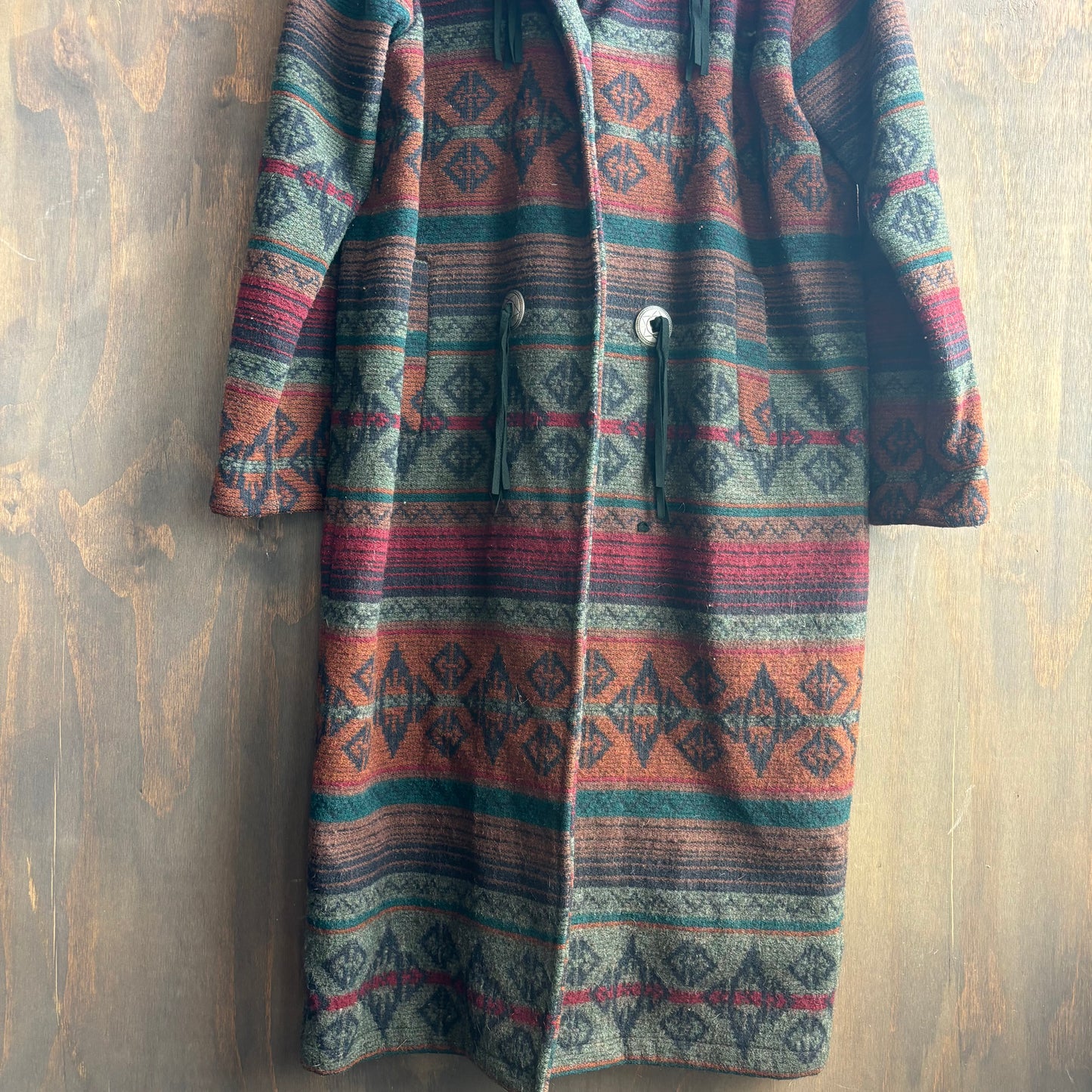 Woolrich Long Southwestern Coat